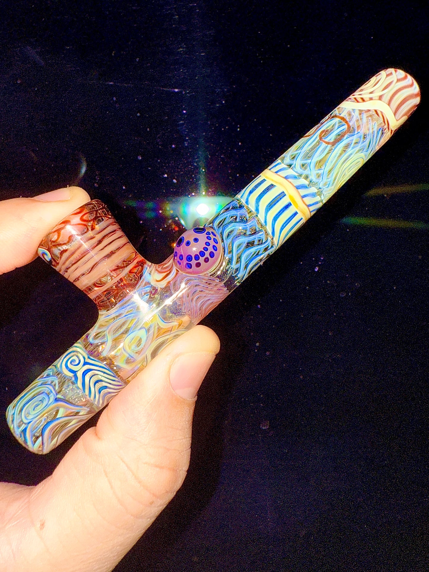 Fume Tech Thumbprint Scribble Smiley Mini Steamroller “Kazoo”