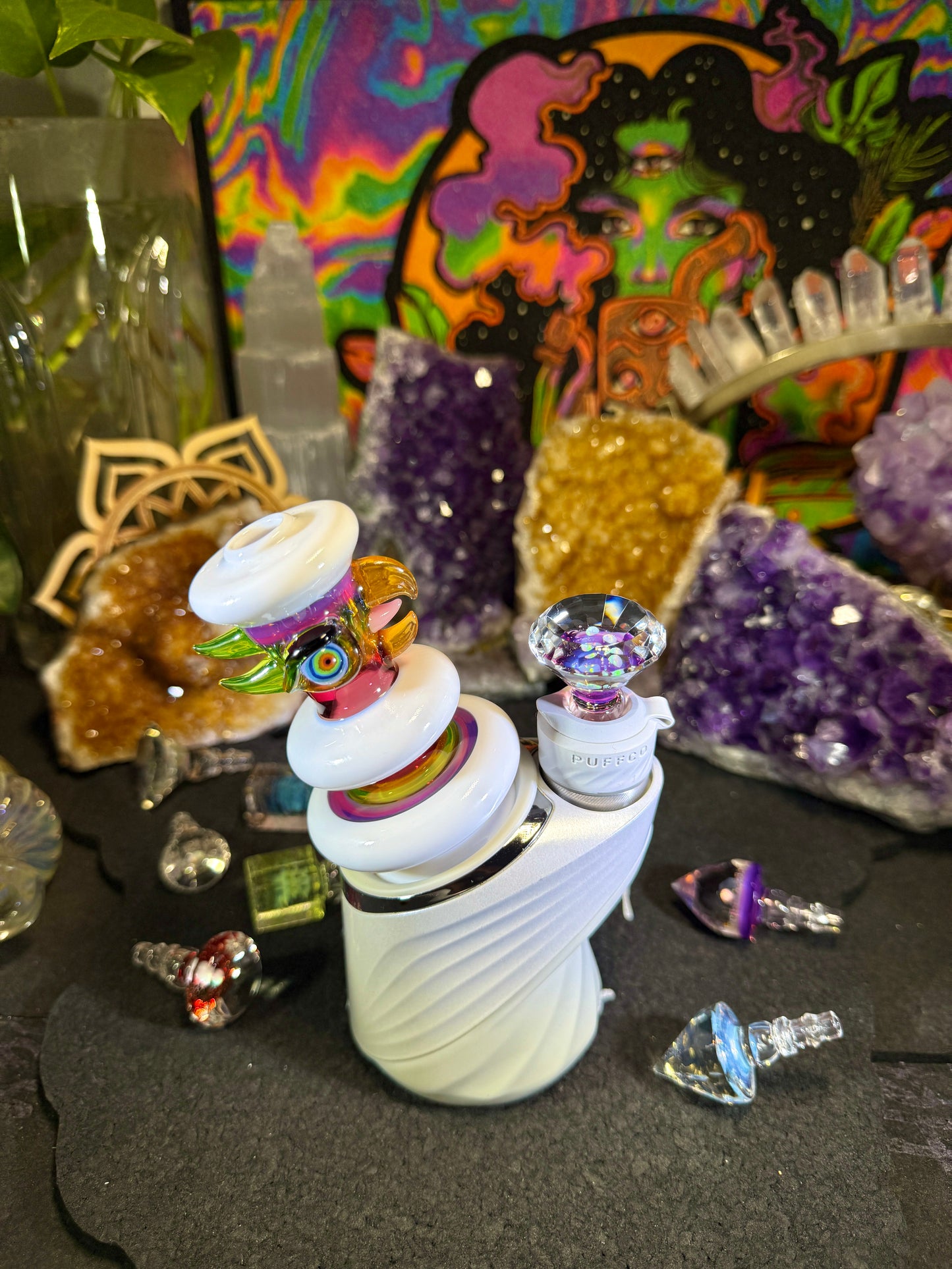 Triple Opal Stargazer Crown Jewel Joystick