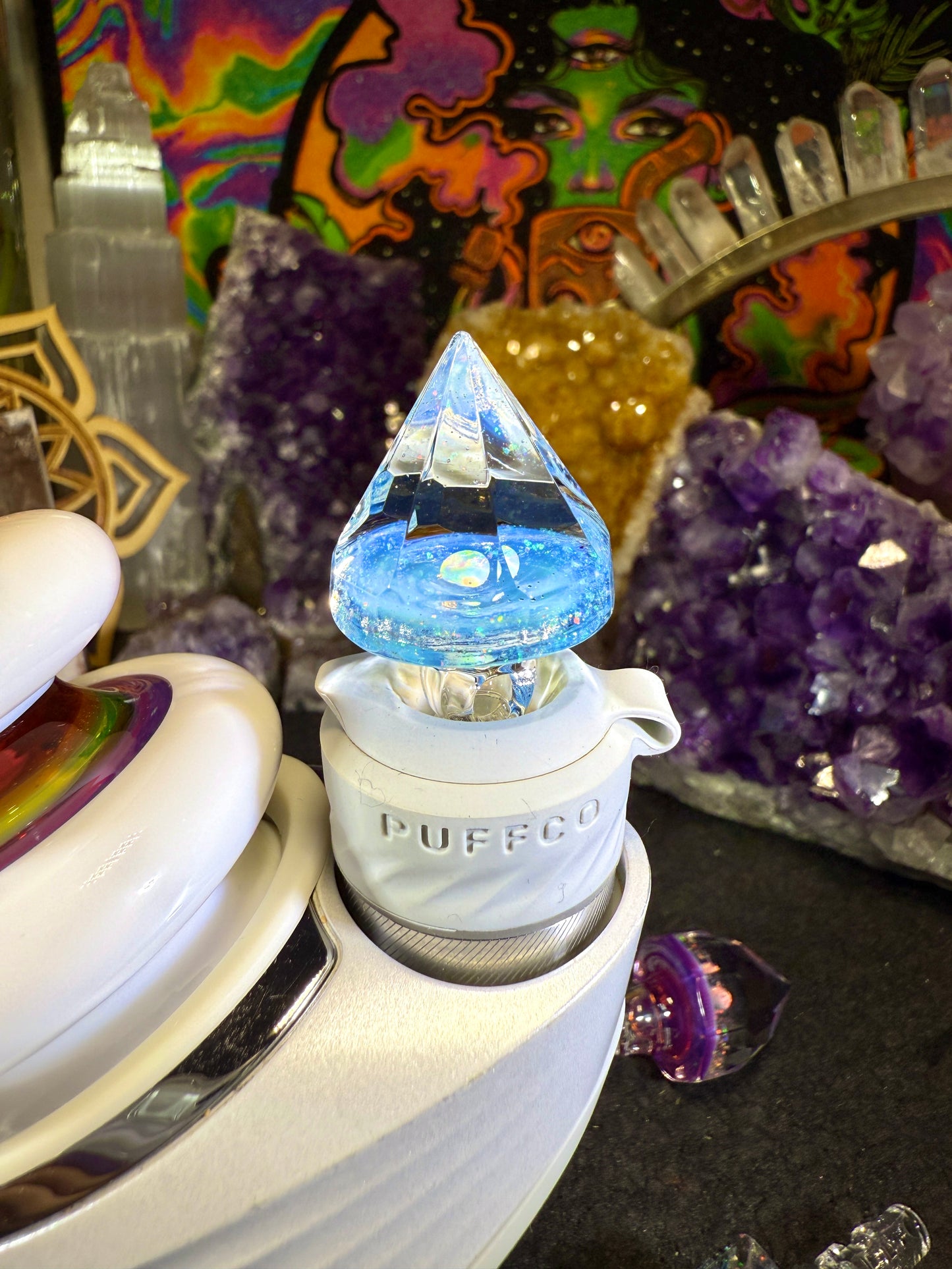 Crushed Opal Nimbus UV Leviathan Spike Joystick