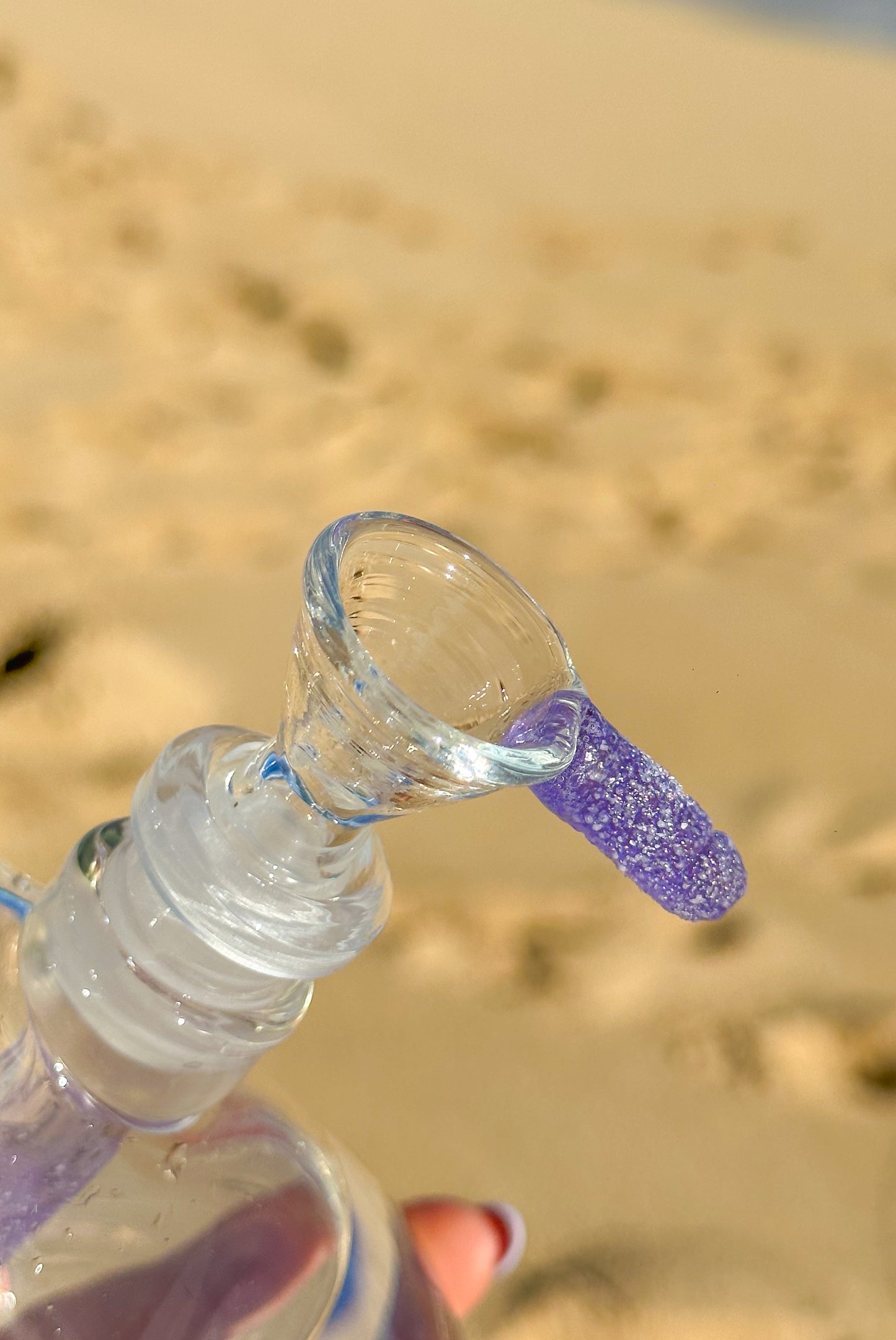 Sour Gummy Worm Beaker + Slide no.1