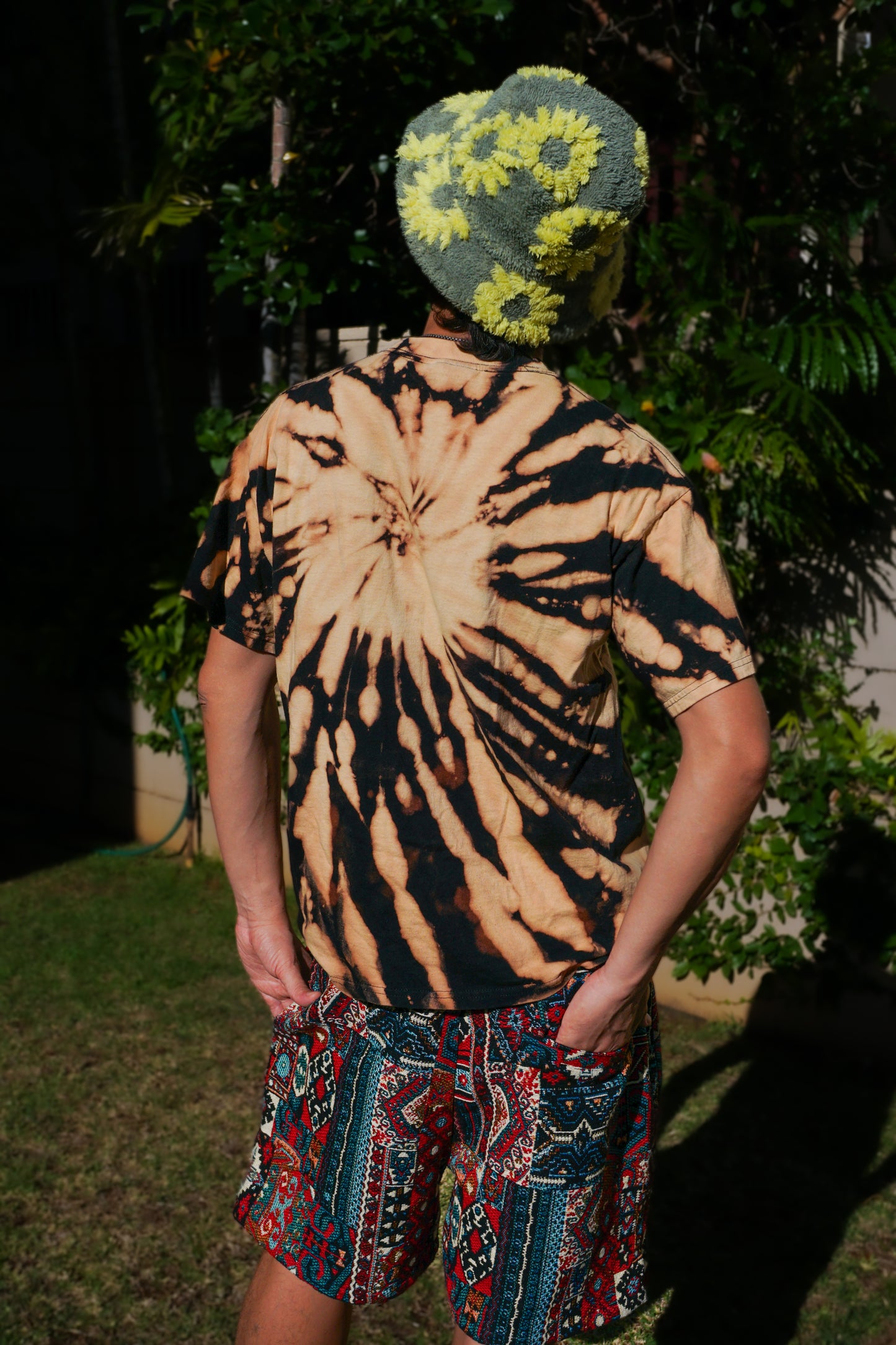 Oompa Loompa Bleach Dye T-shirt (Large)