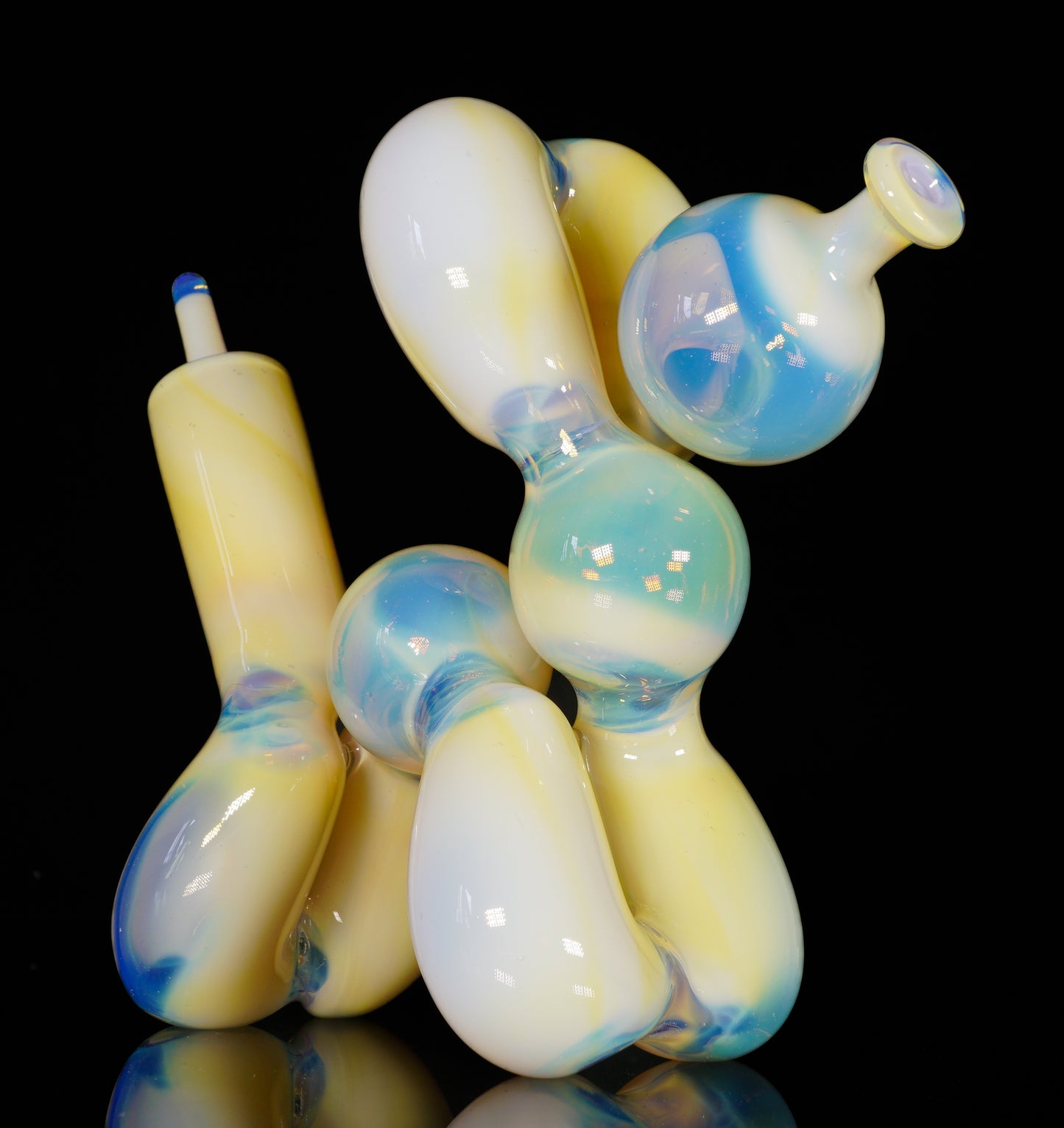 Northstar Yellow over Lucid Balloon Dog + Removable Tail