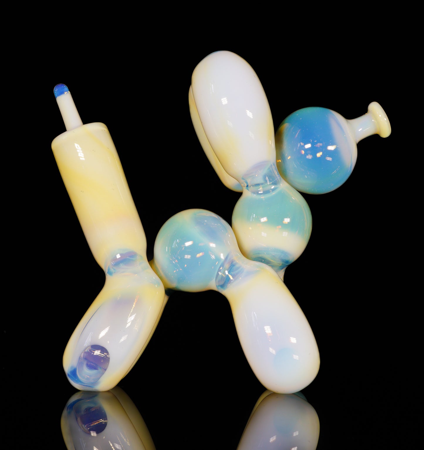 Northstar Yellow over Lucid Balloon Dog + Removable Tail