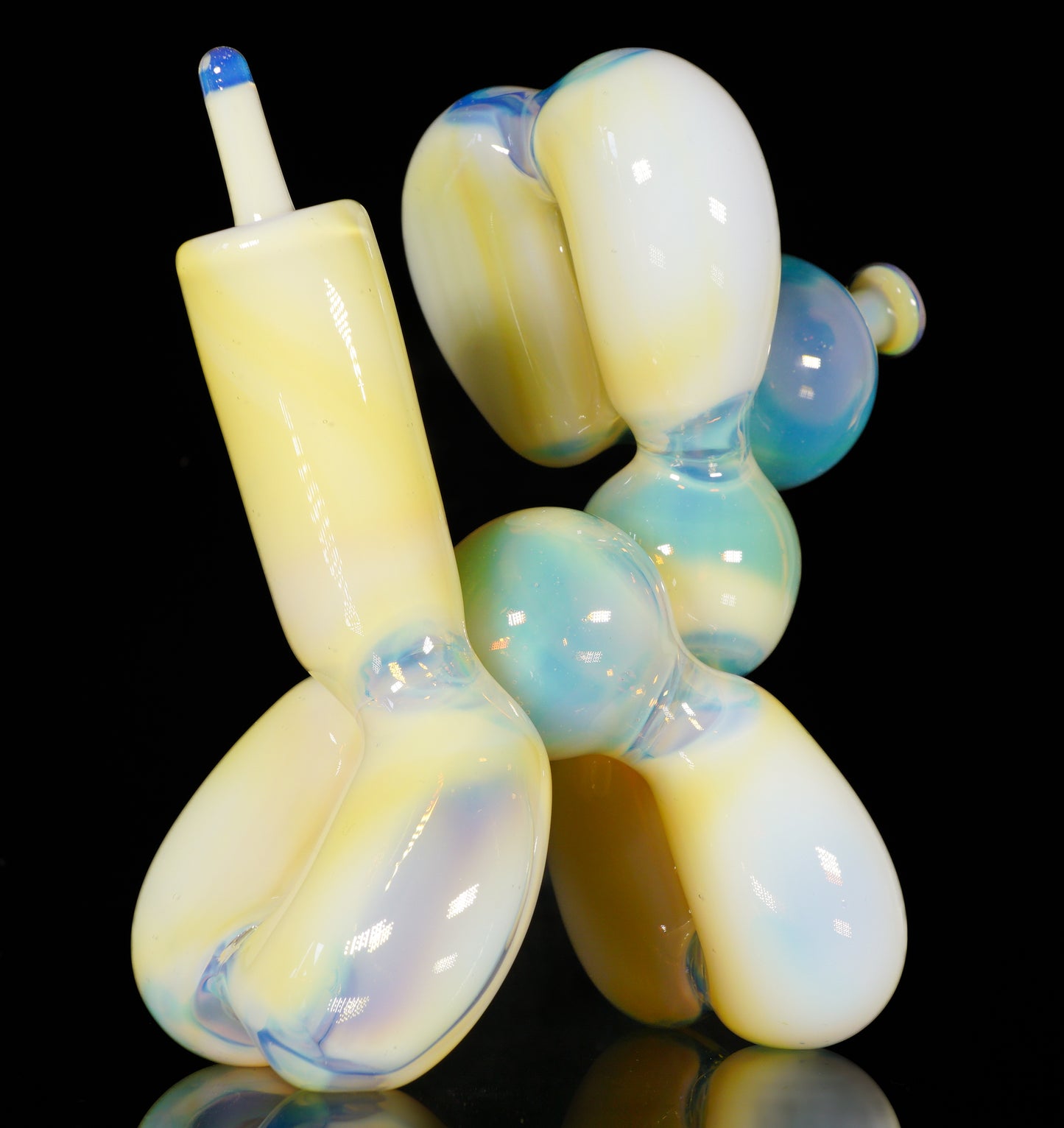 Northstar Yellow over Lucid Balloon Dog + Removable Tail