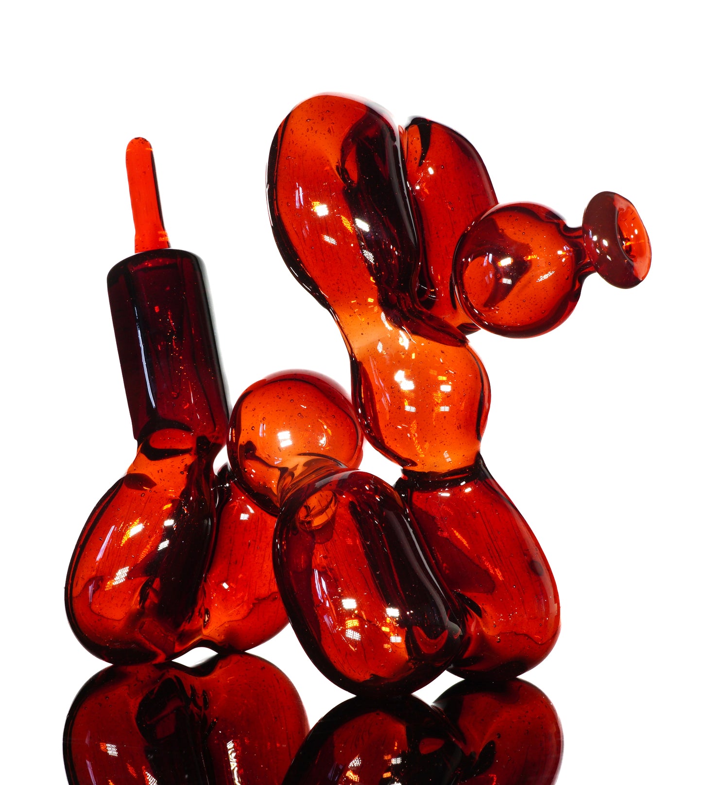 Ruby Slipper Mini Balloon Dog + Removable Tail