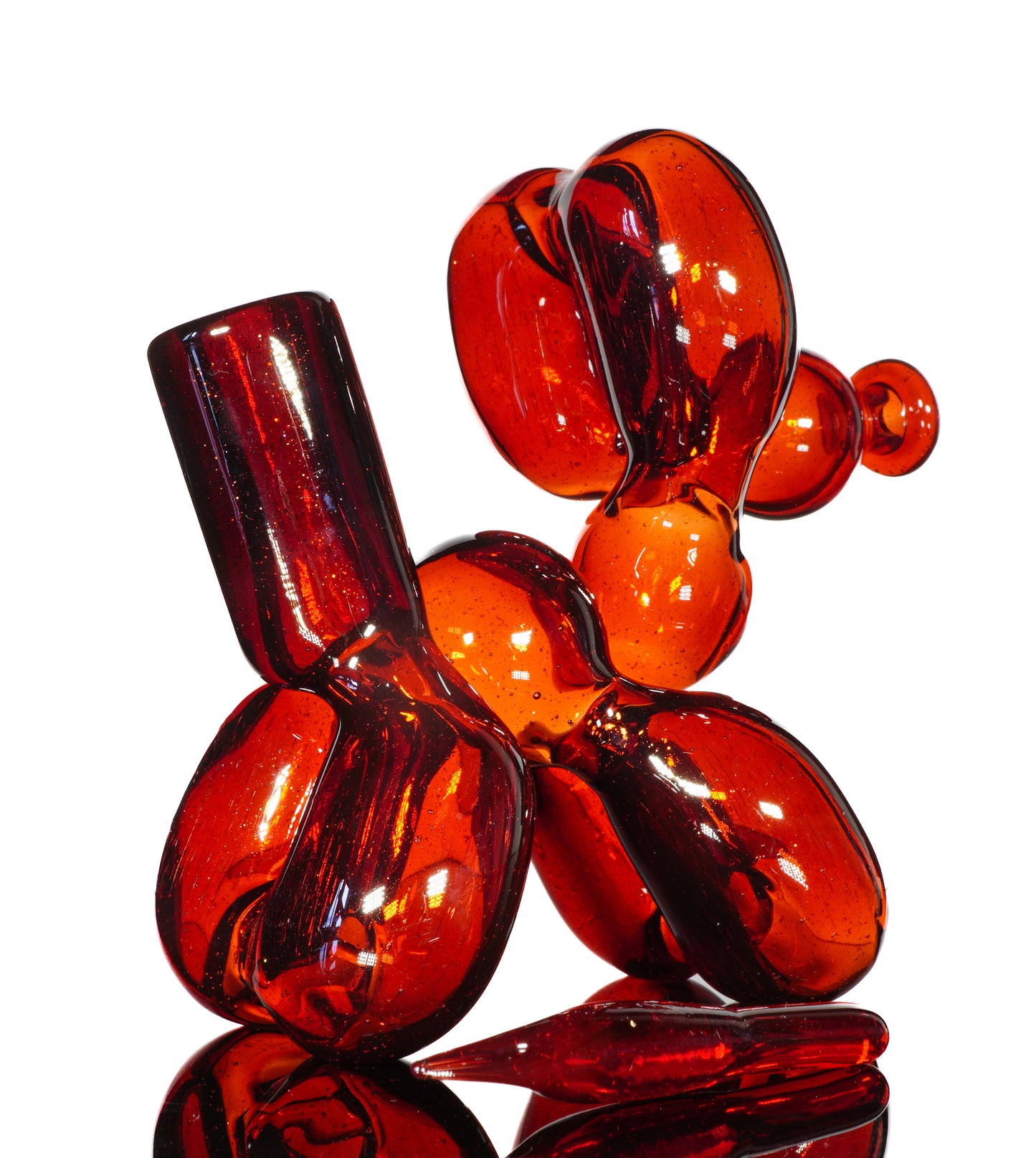 Ruby Slipper Mini Balloon Dog + Removable Tail