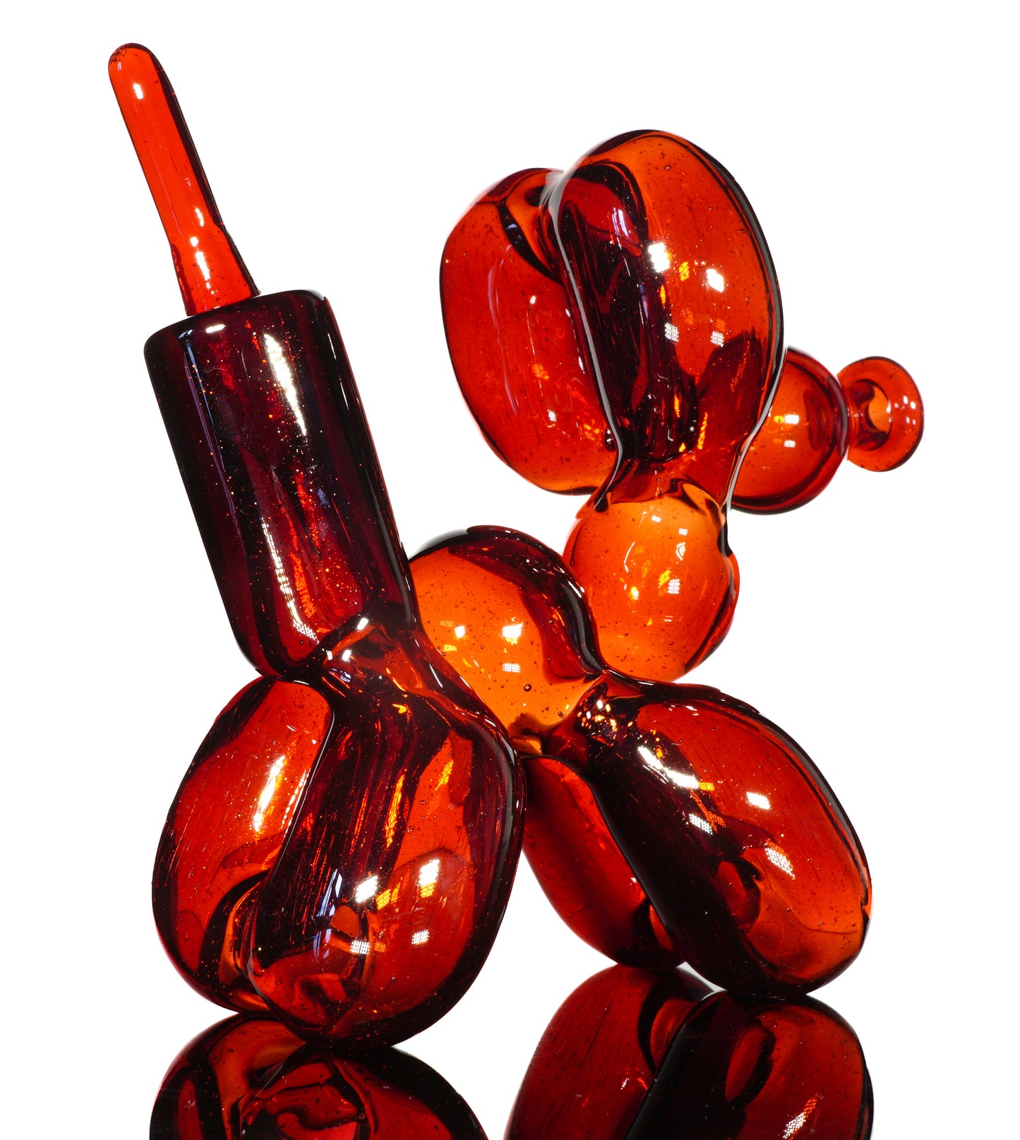 Ruby Slipper Mini Balloon Dog + Removable Tail
