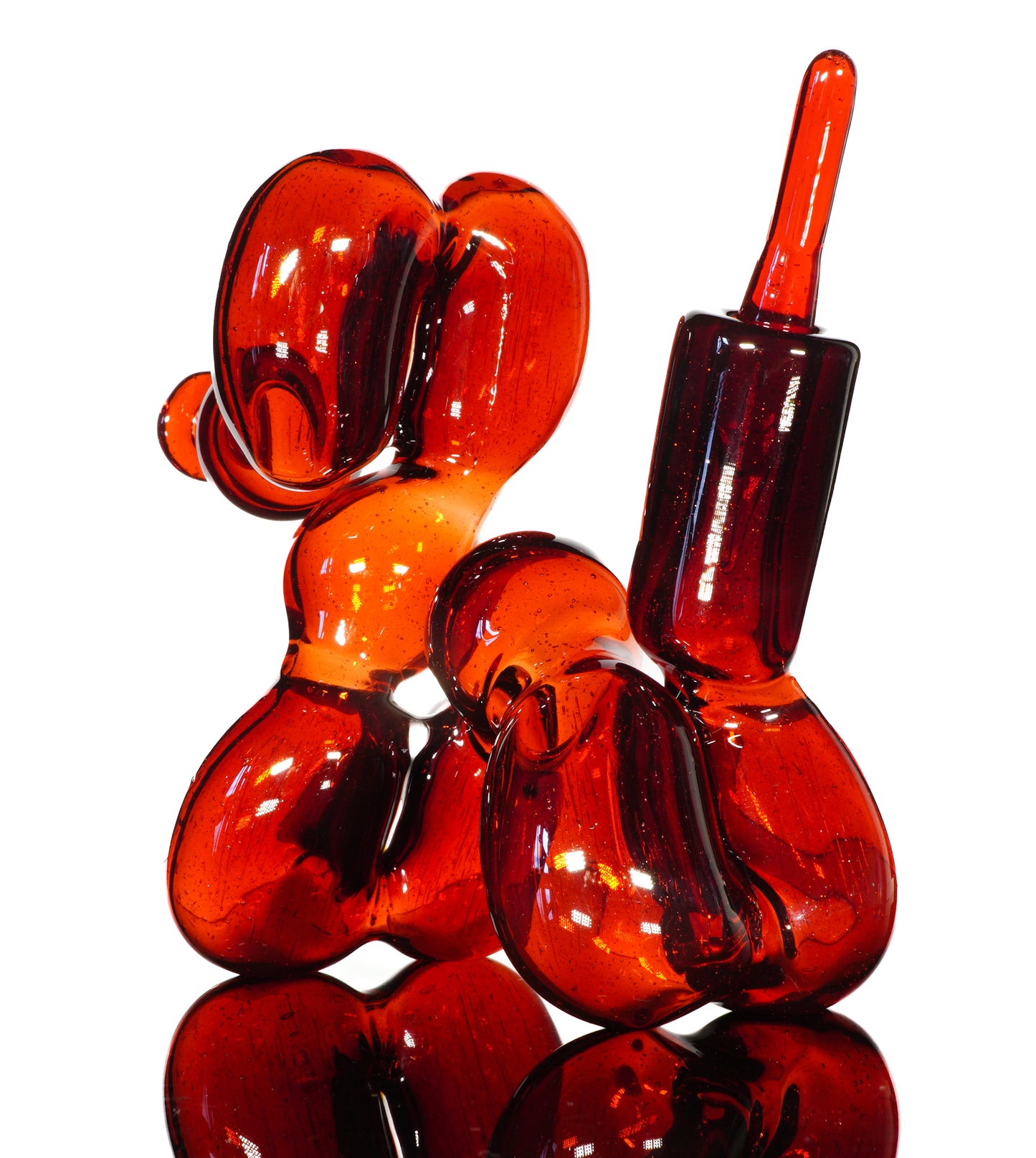 Ruby Slipper Mini Balloon Dog + Removable Tail