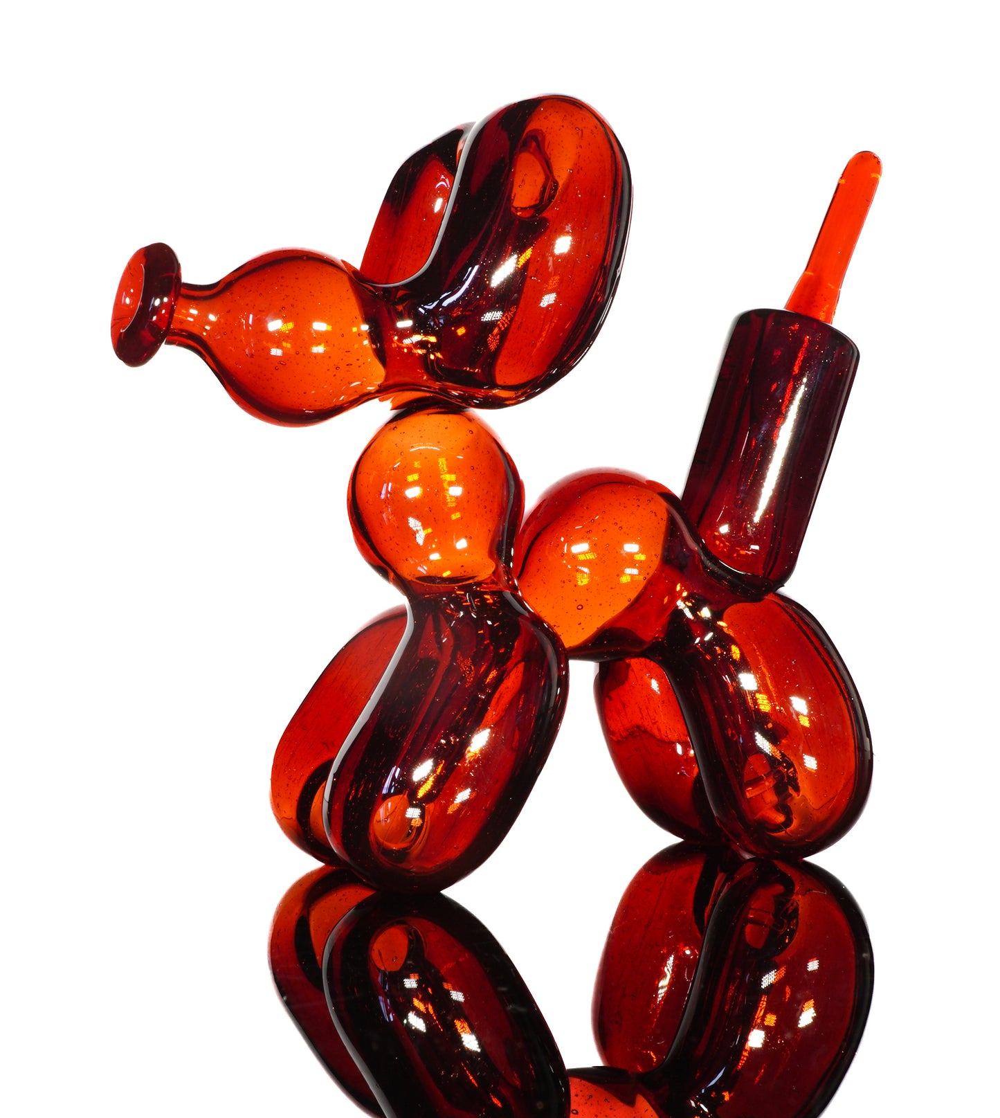 Ruby Slipper Mini Balloon Dog + Removable Tail