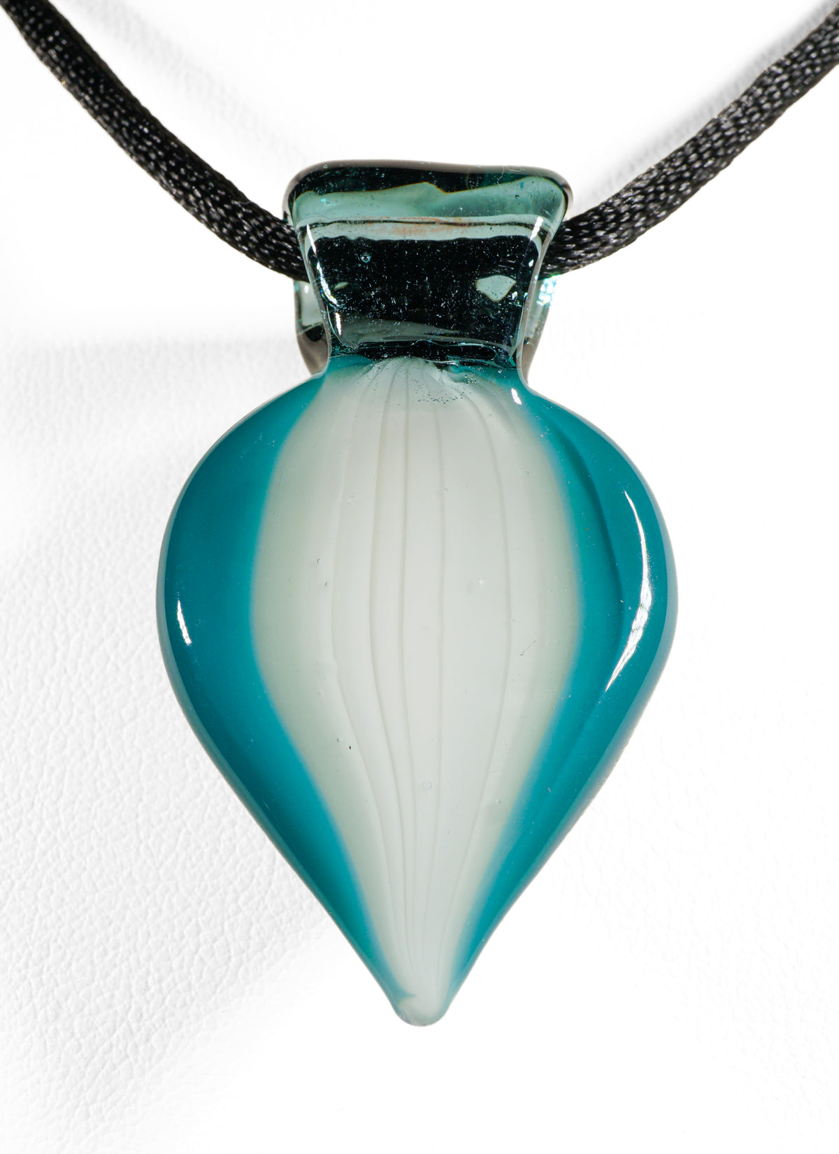Teal Petal Pendant
