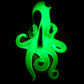 UV Illuminati Octopus Pendant