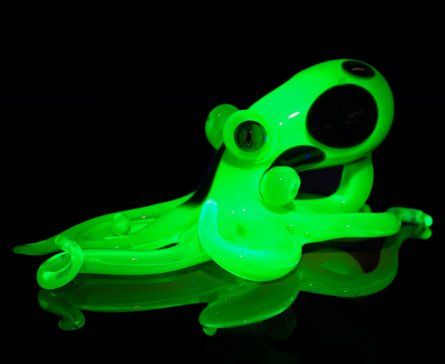 UV Illuminati Octopus Pendant