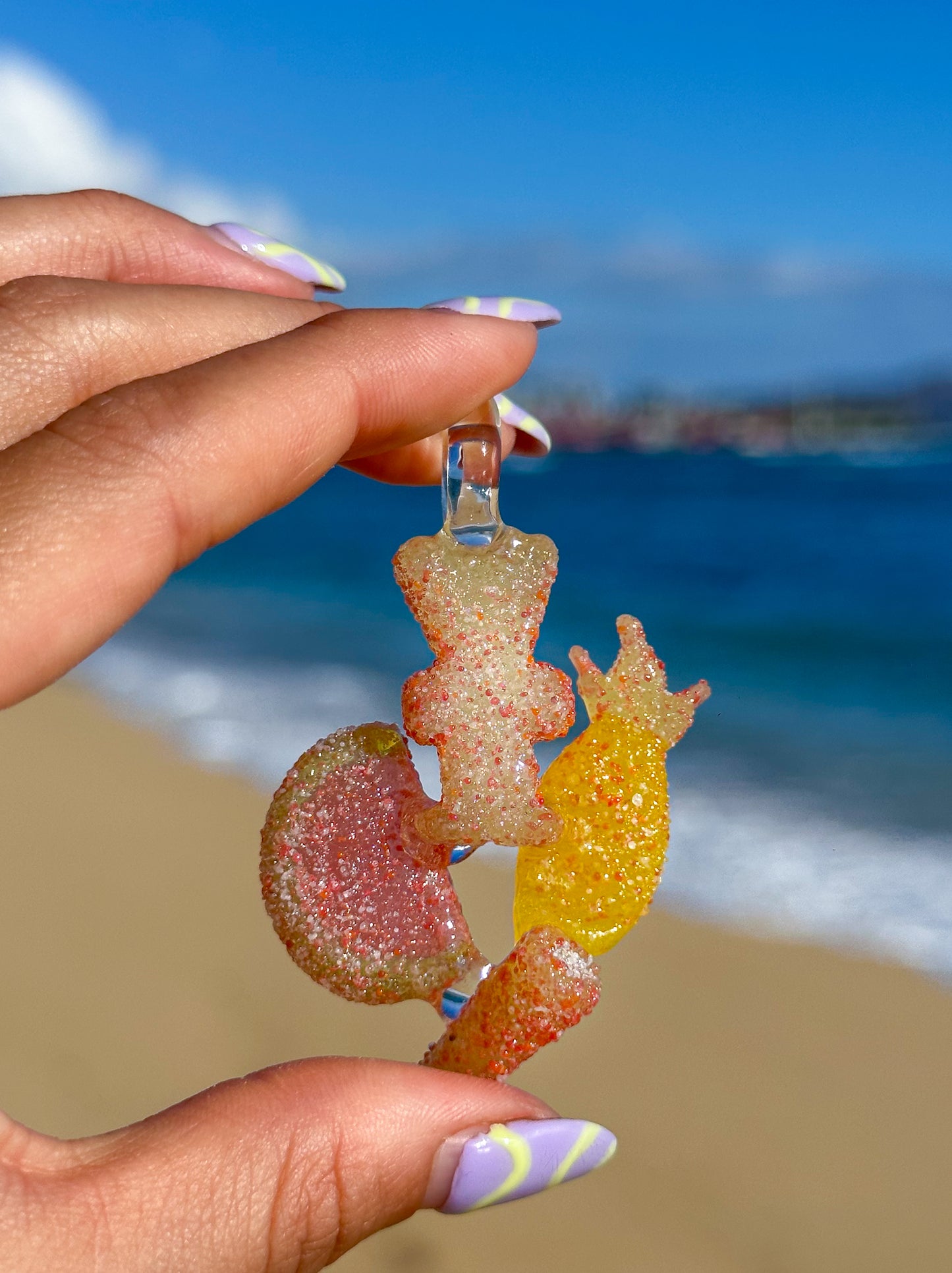 Li Hing Candy Cluster Pendant no.3