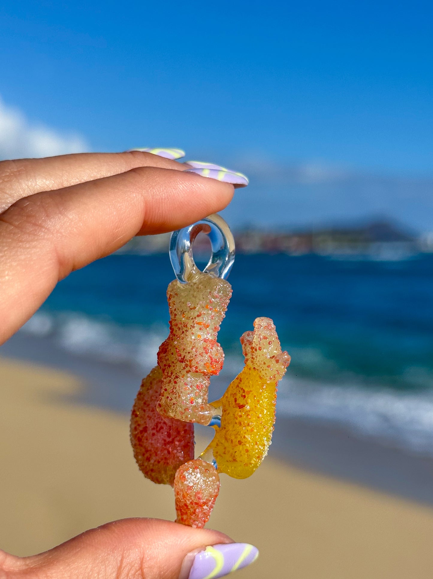 Li Hing Candy Cluster Pendant no.3