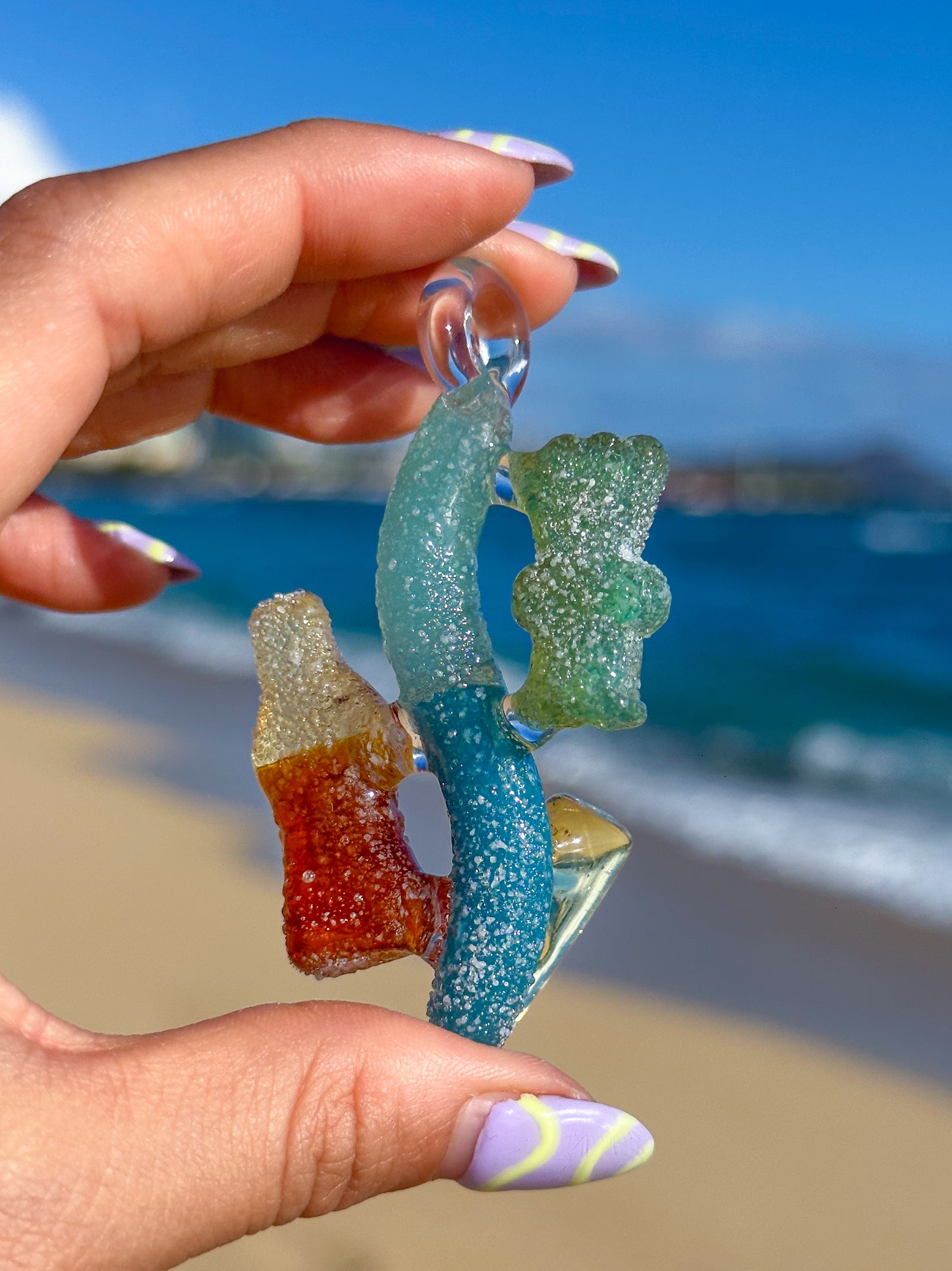 Candy Cluster Pendant no.2
