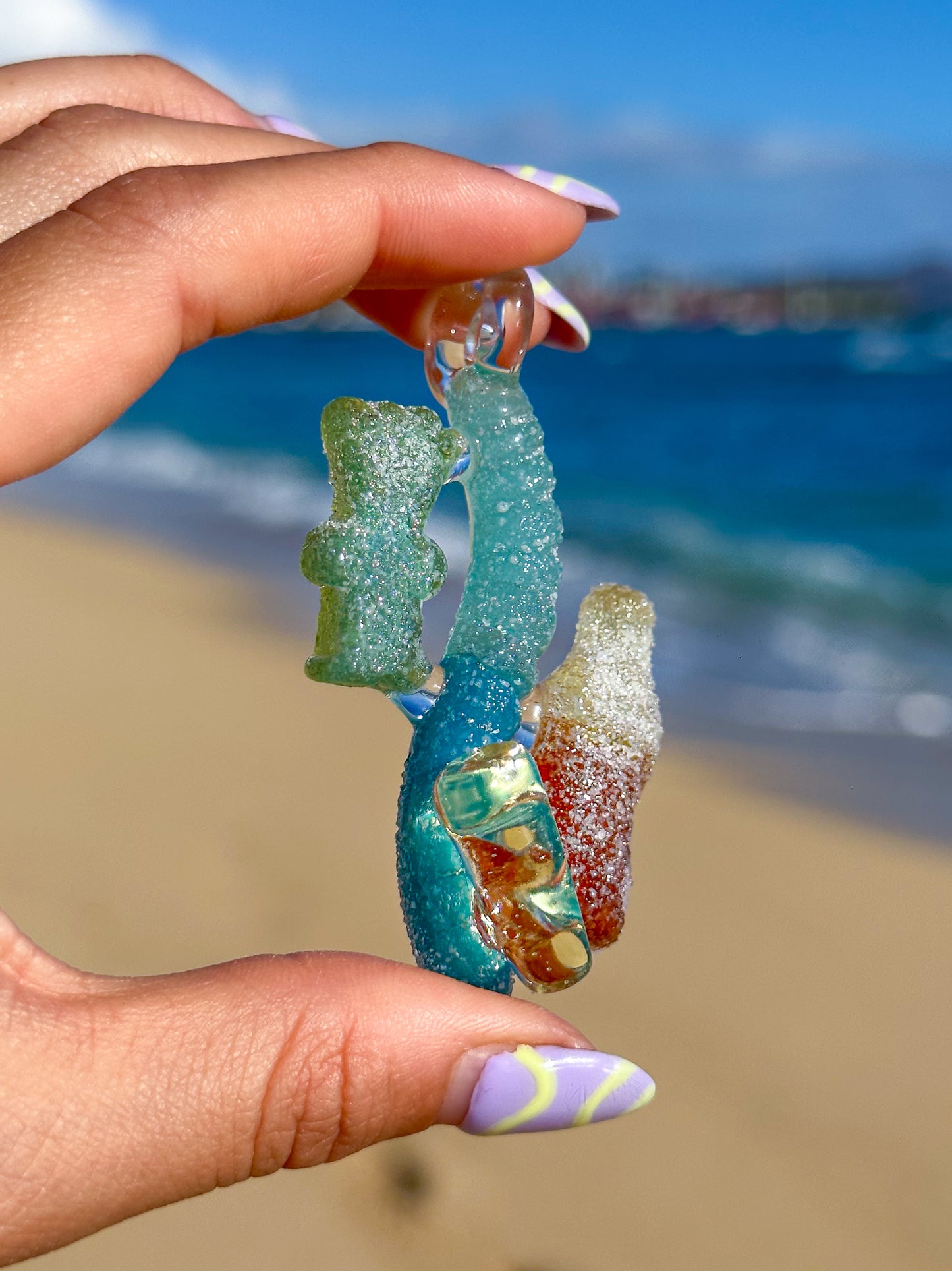 Candy Cluster Pendant no.2