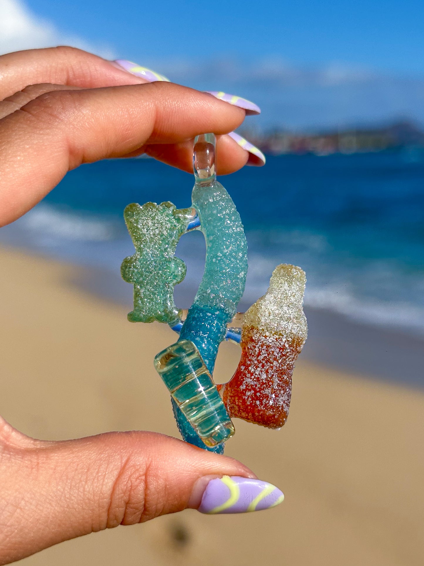 Candy Cluster Pendant no.2