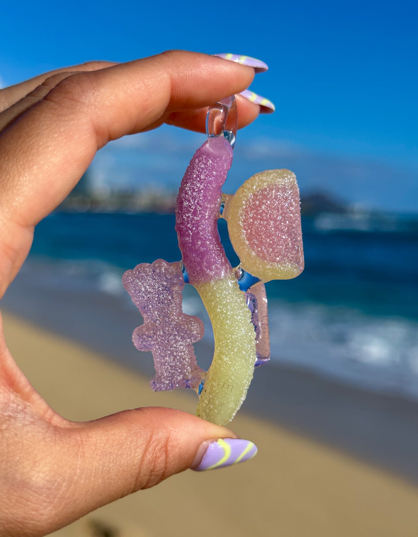 Candy Cluster Pendant no.1