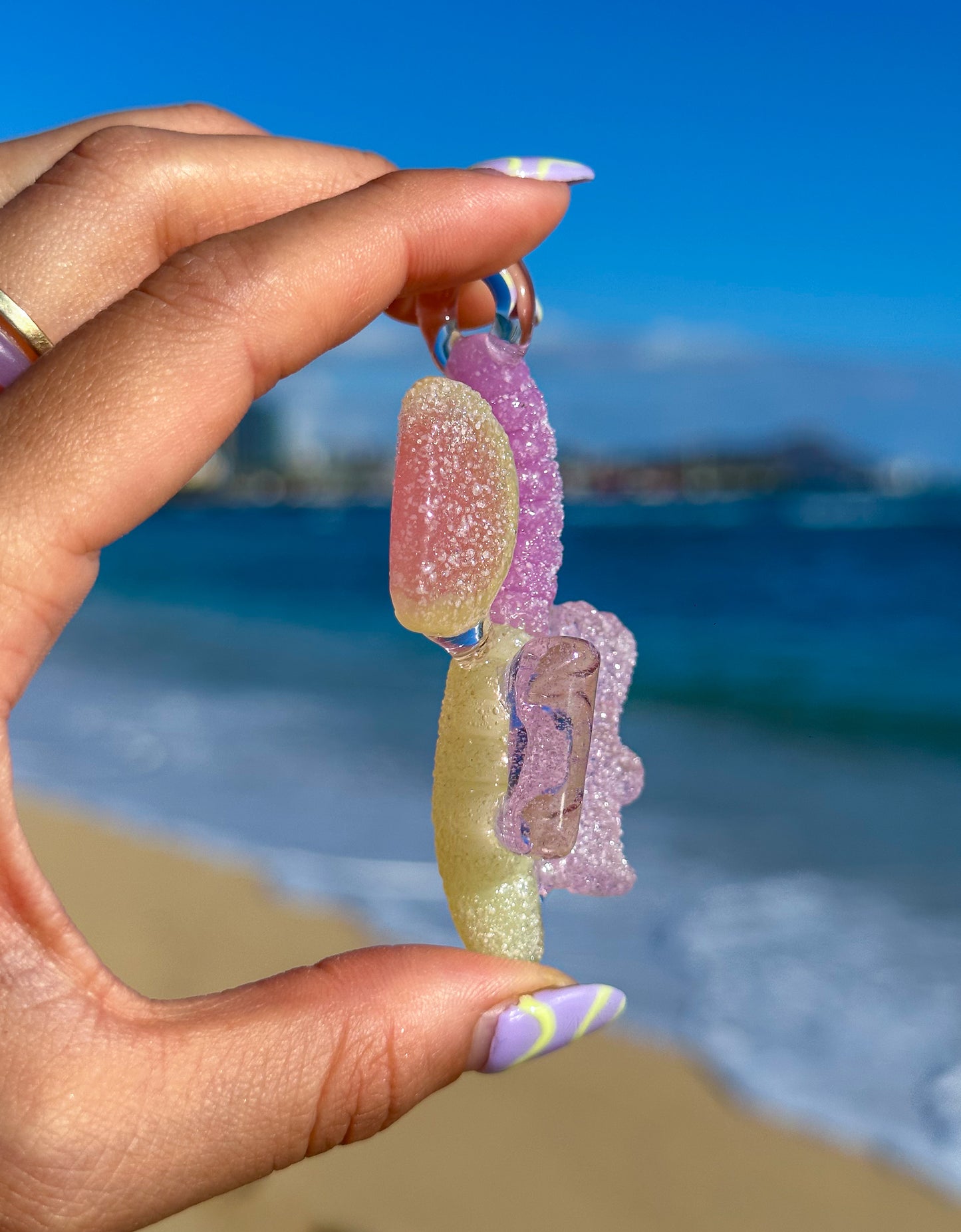 Candy Cluster Pendant no.1