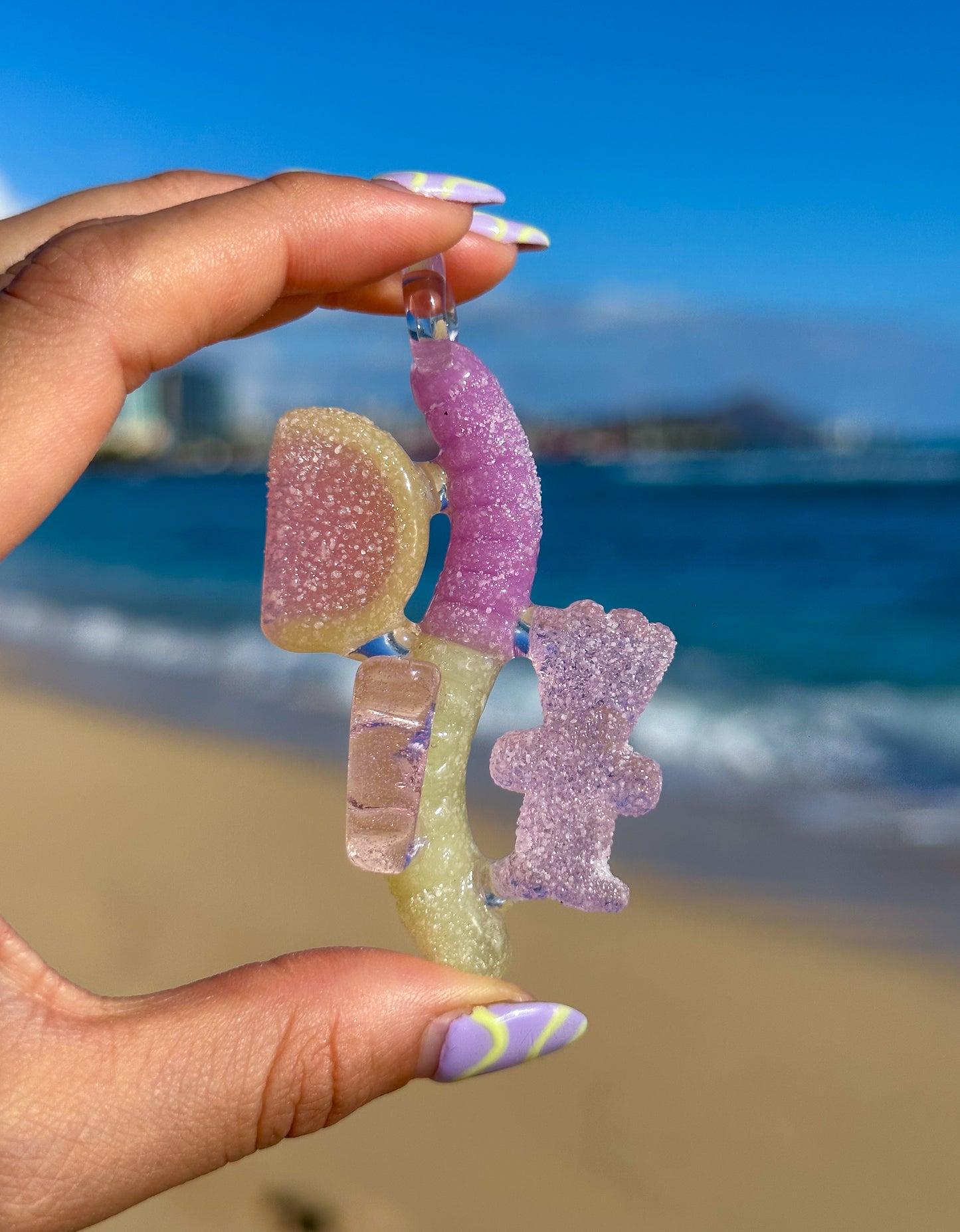 Candy Cluster Pendant no.1