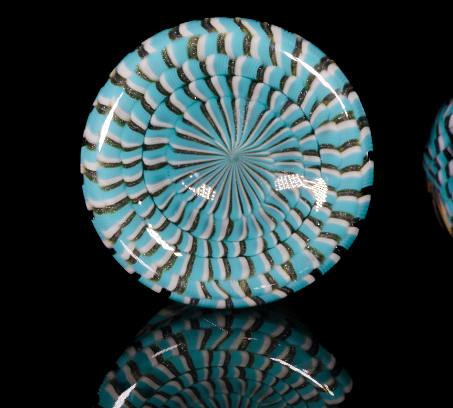 Coil Pot Marble and Stand (40mm)