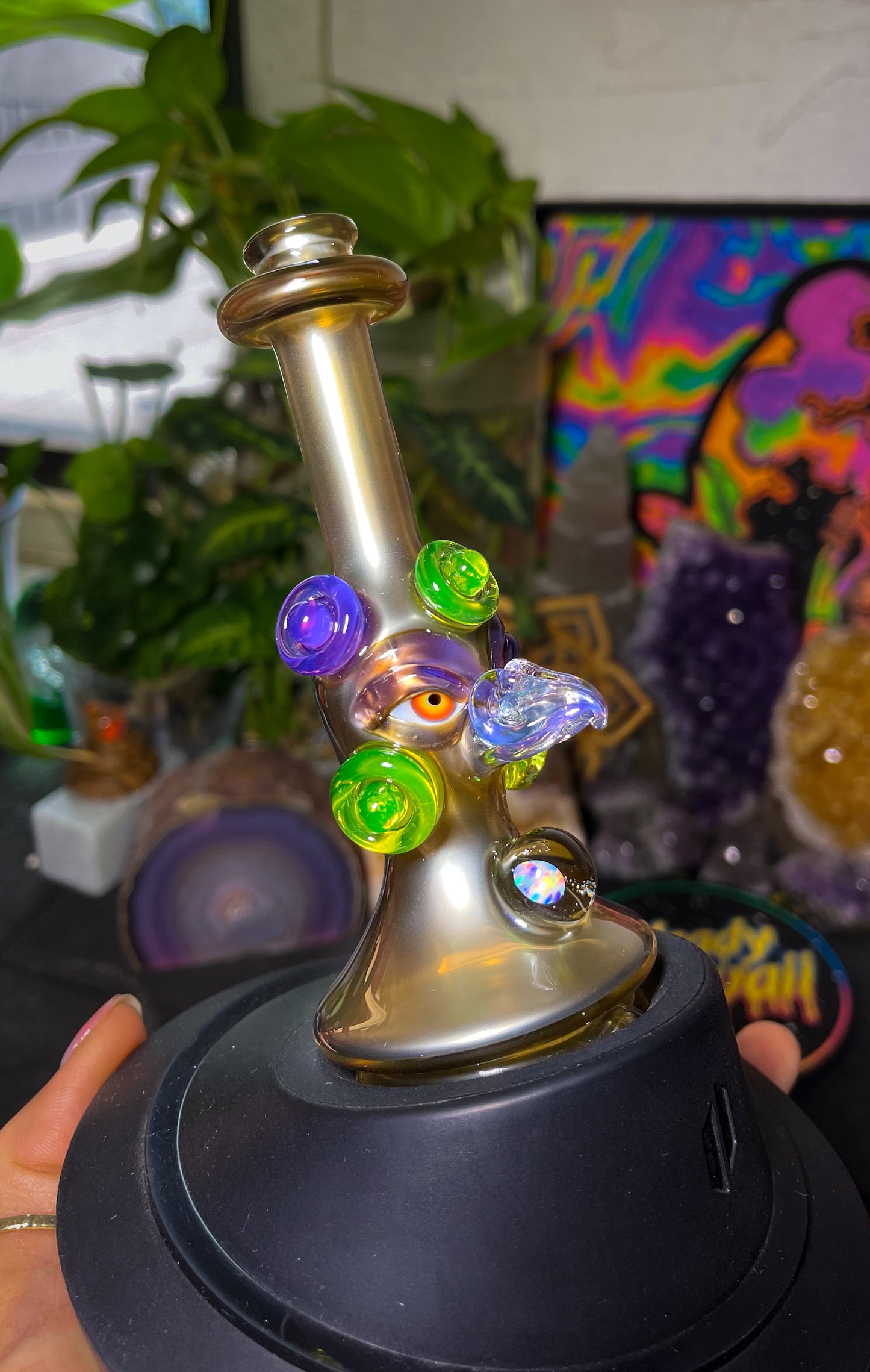 Electrum UV Bird Totem Peak Top