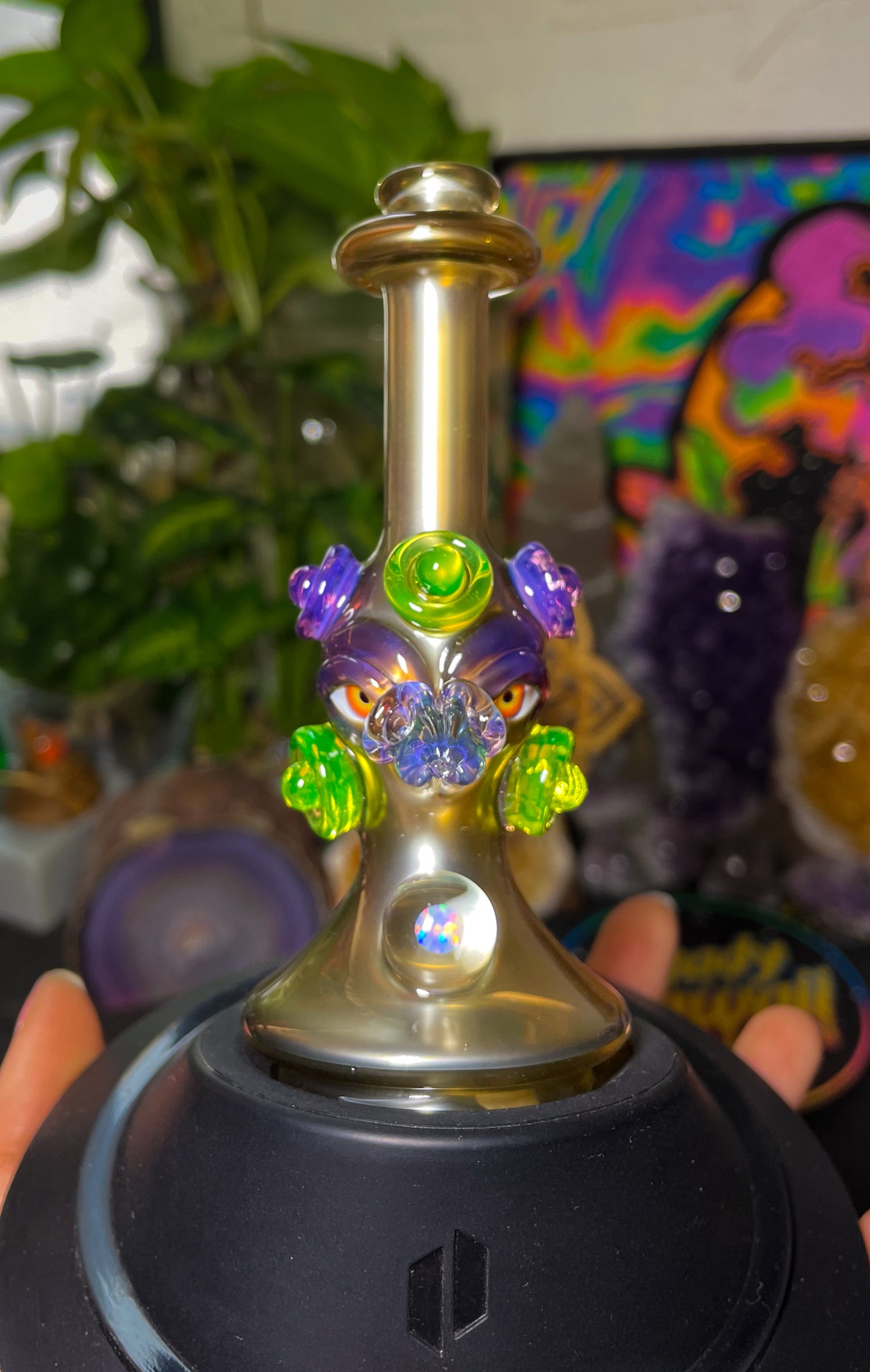 Electrum UV Bird Totem Peak Top