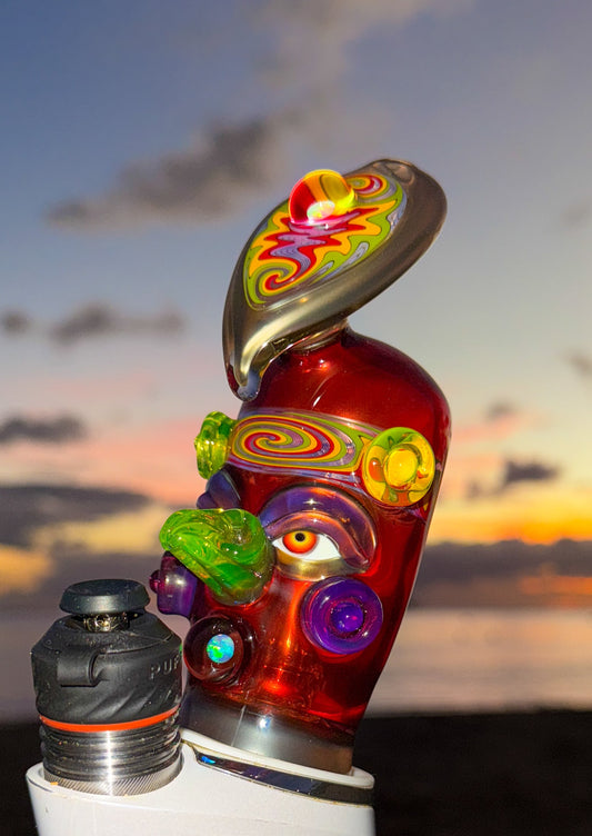 Deluxe UV Bird Head Wet Peak Top