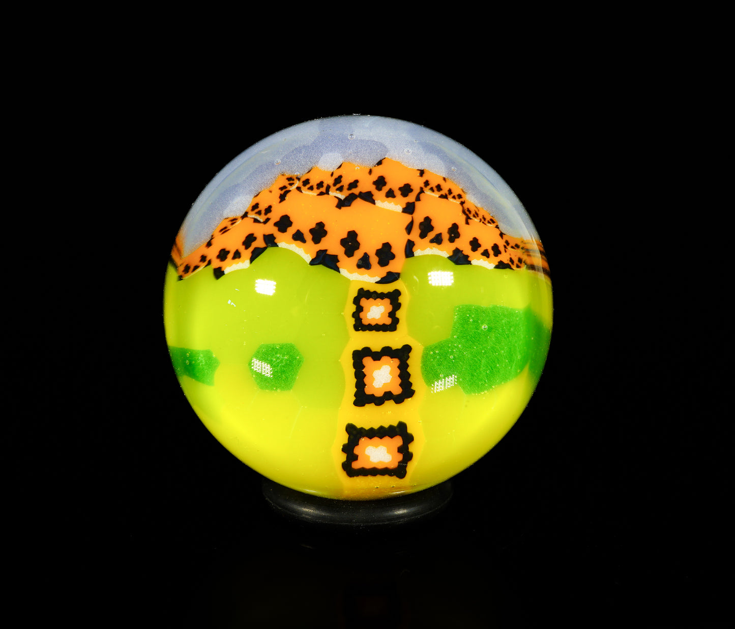 UV Skull Mushroom Slurper Marble