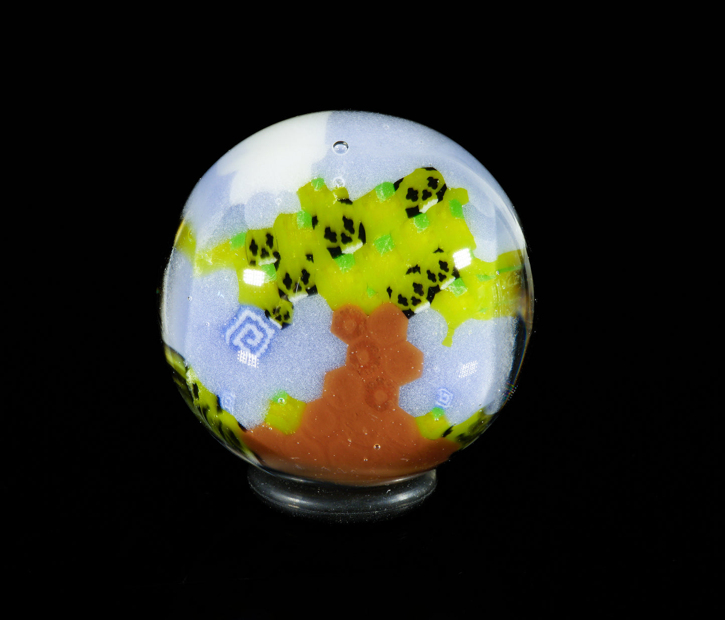 UV Skull Tree Slurper Marble