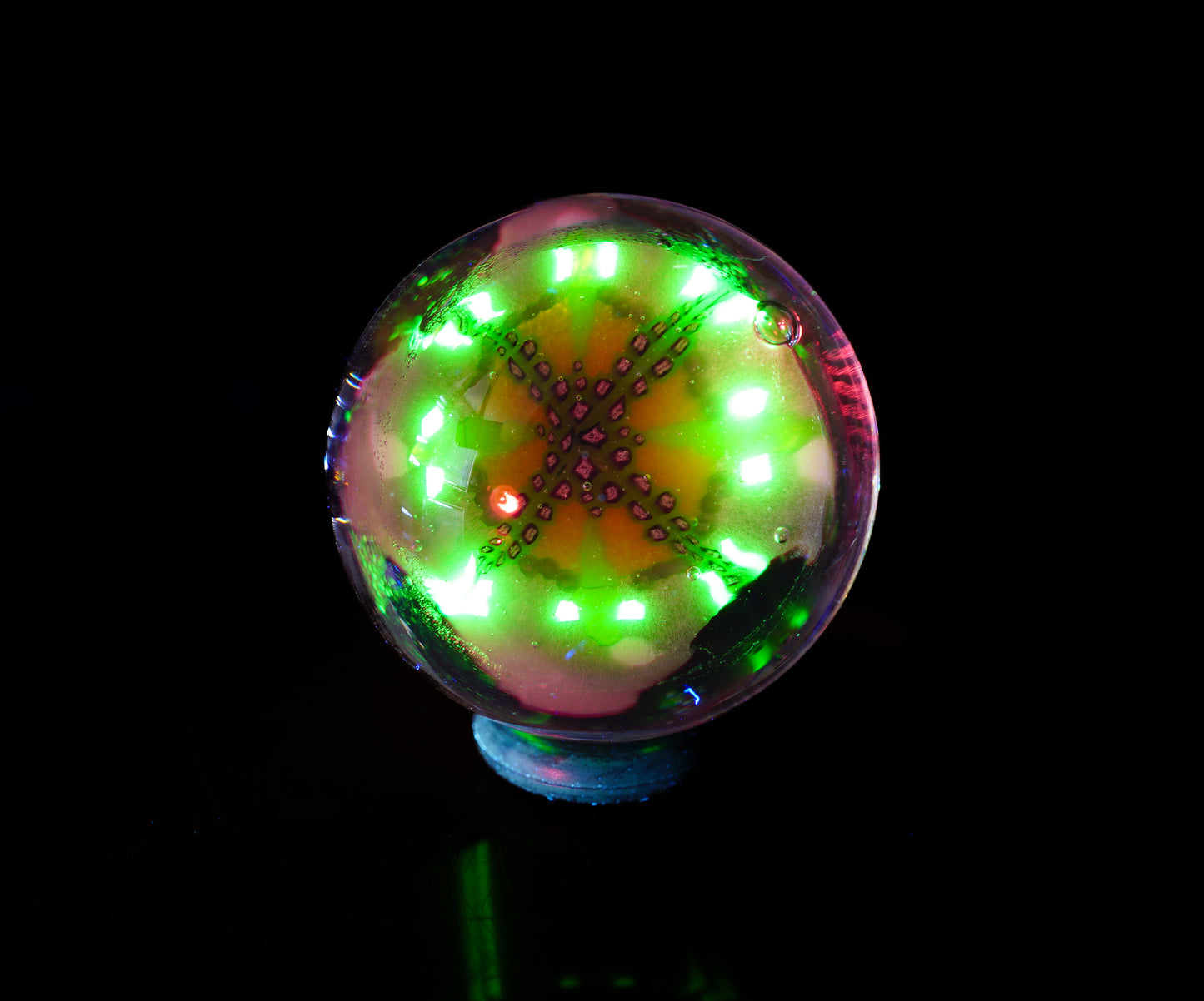 UV Skull Mosaic Slurper Marble