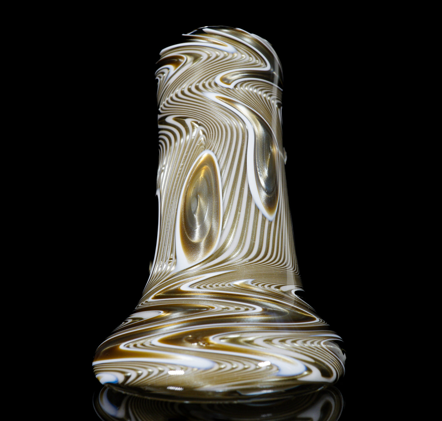 White and Electrum Pattern Hammer