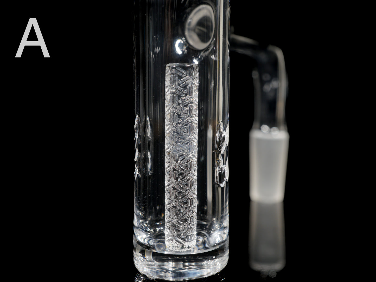 Etched Quartz 30mm Pillar
