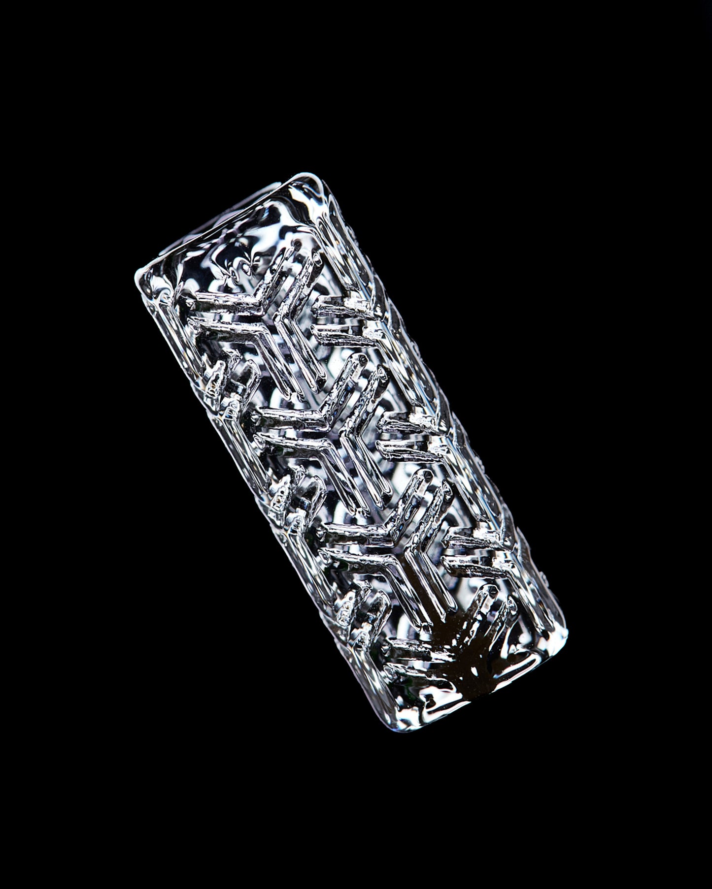 Hollow Quartz Goyardish Bead