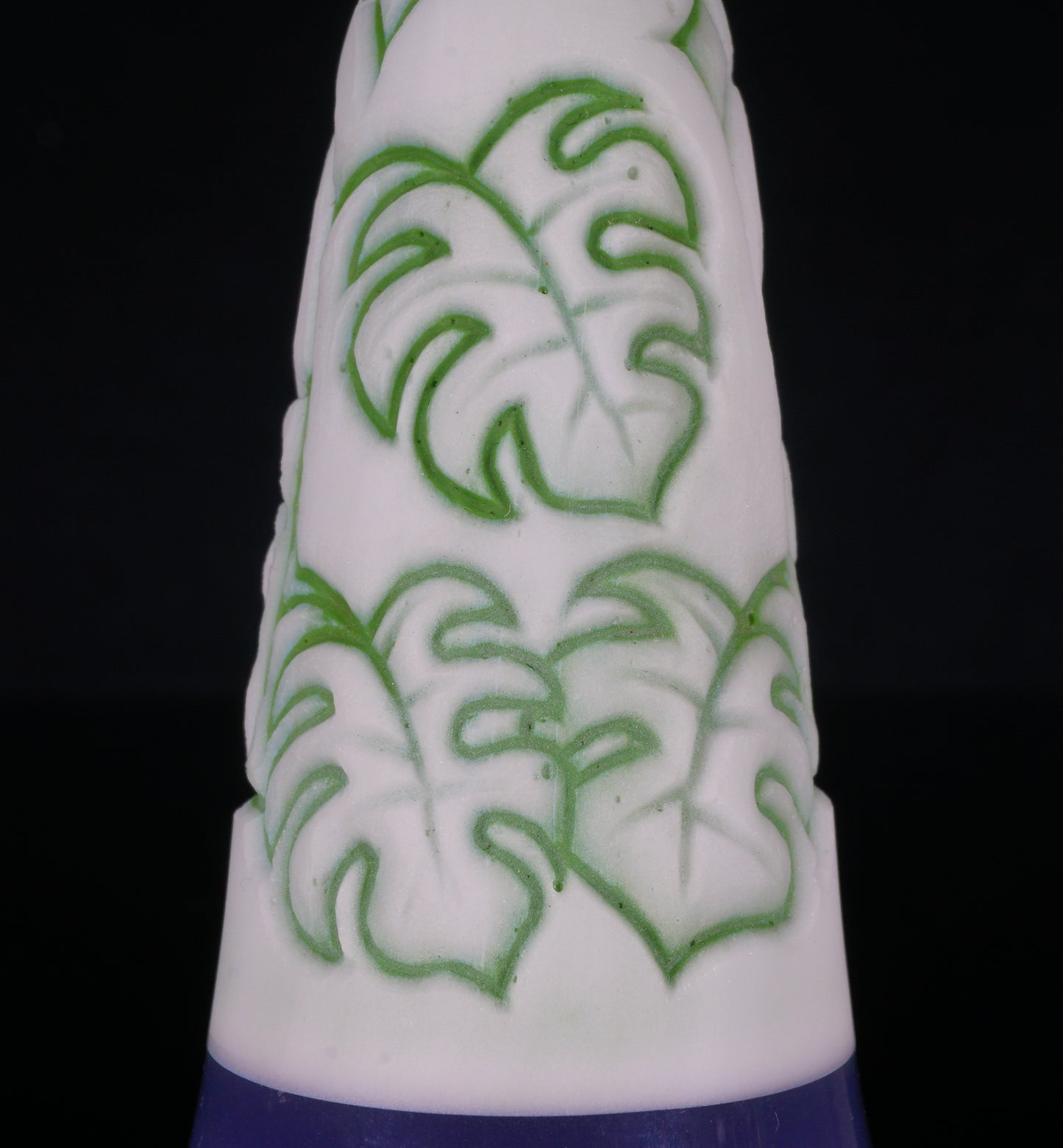 Purple Satin Monstera Chillum
