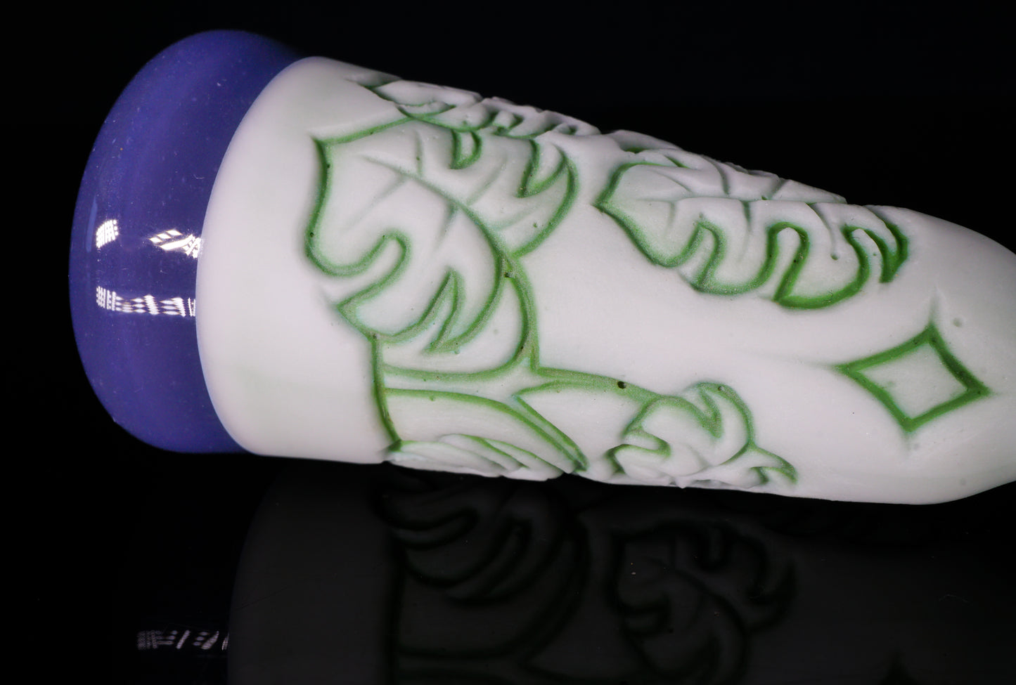 Purple Satin Monstera Chillum
