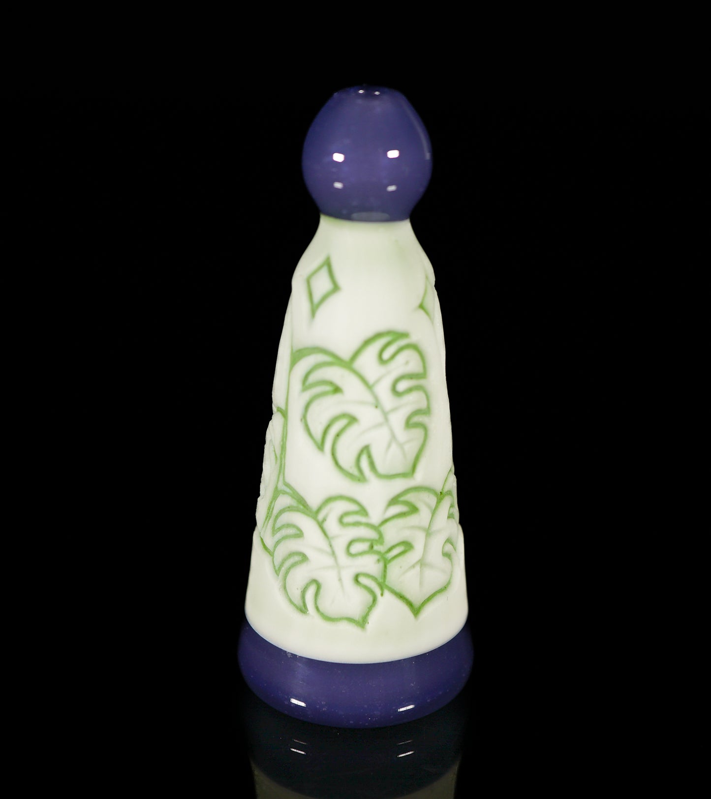 Purple Satin Monstera Chillum
