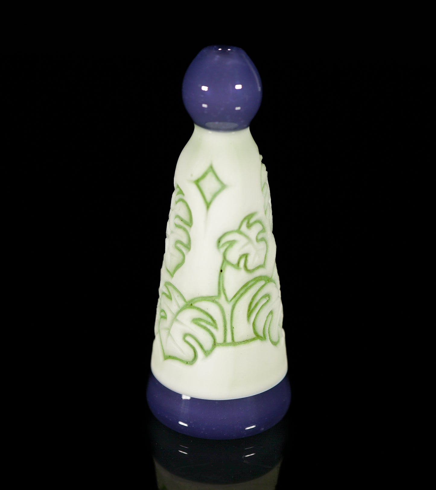 Purple Satin Monstera Chillum