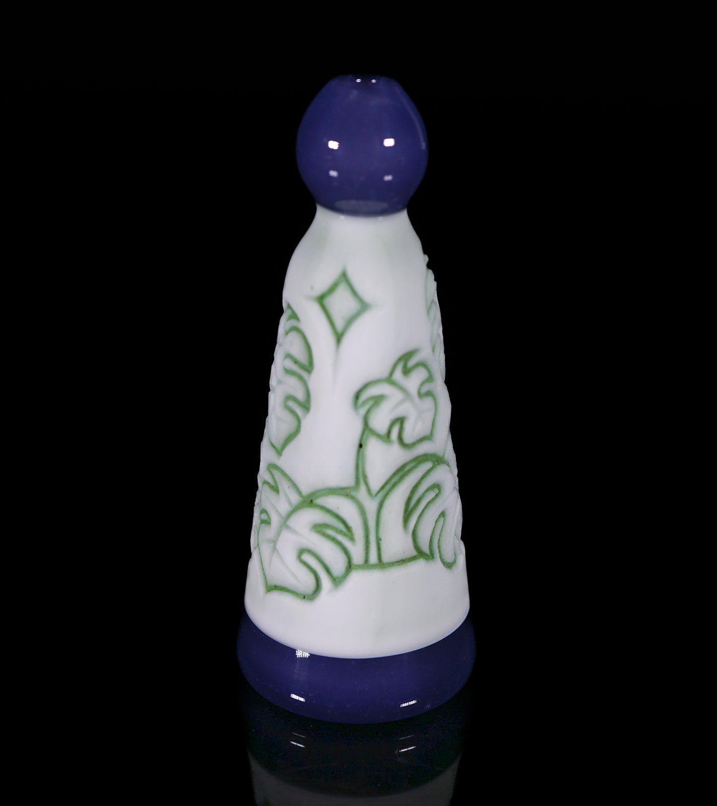 Purple Satin Monstera Chillum