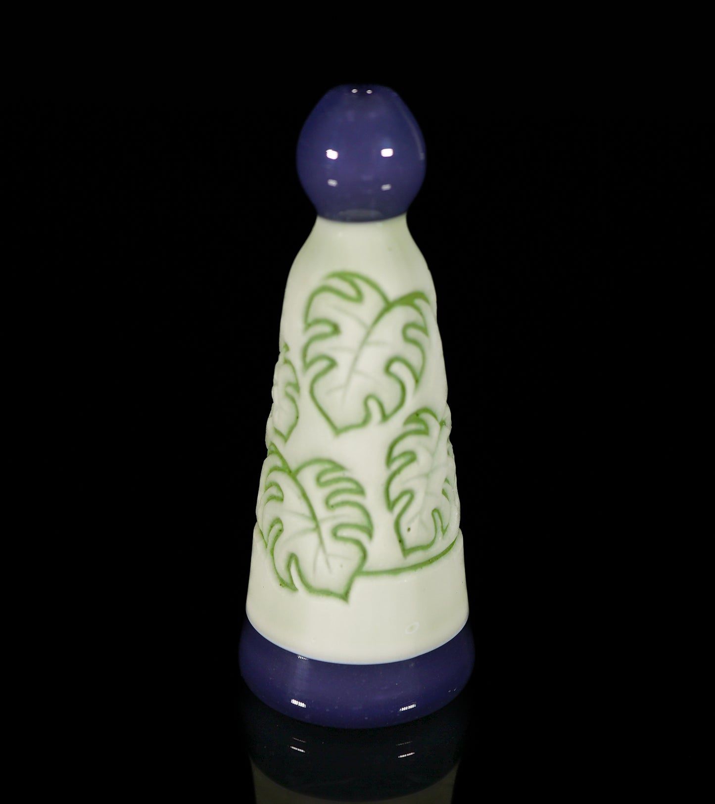 Purple Satin Monstera Chillum