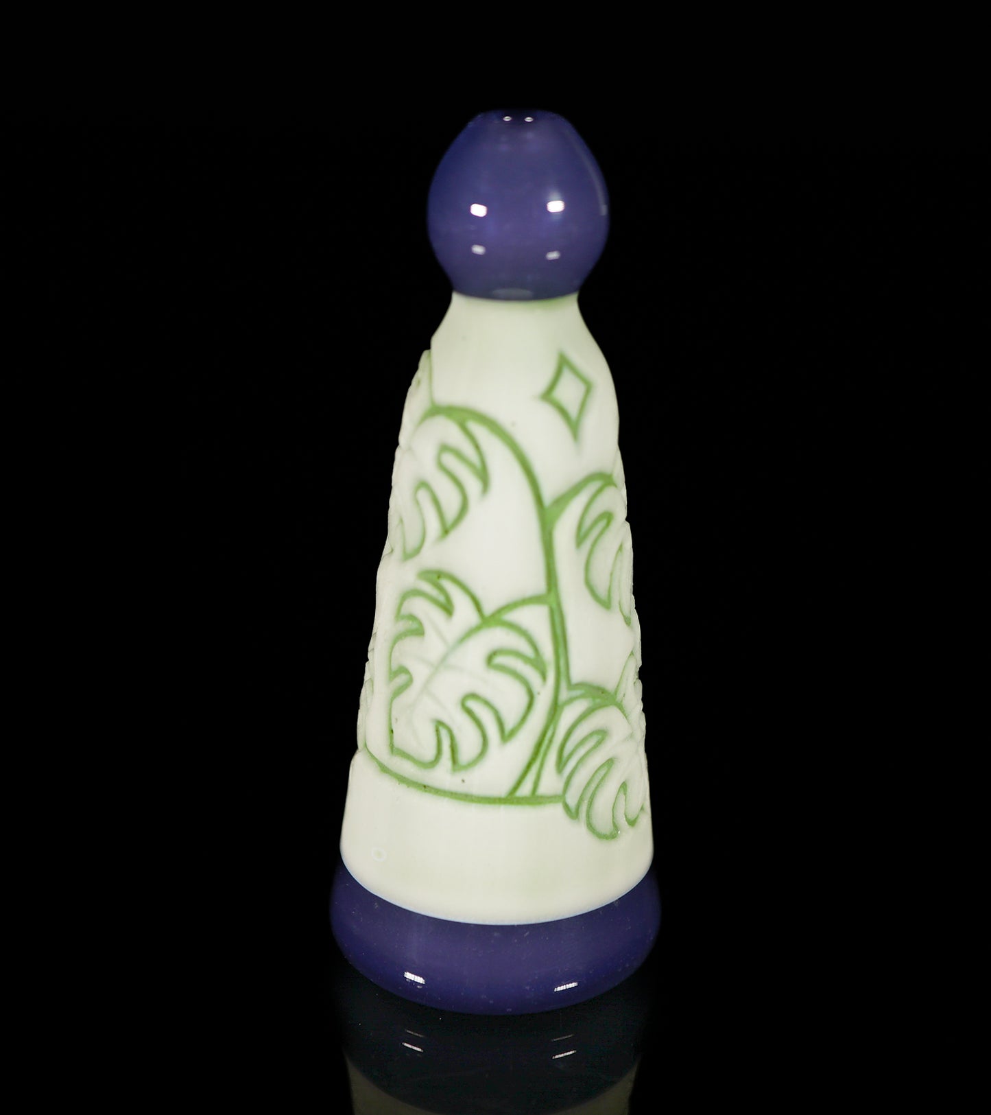 Purple Satin Monstera Chillum