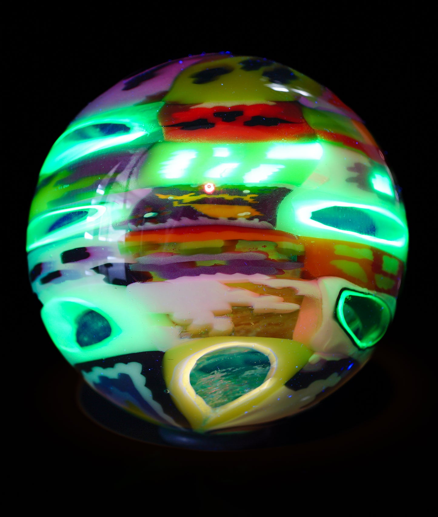 Jumbo UV Mixed Chip and Dichro Marble