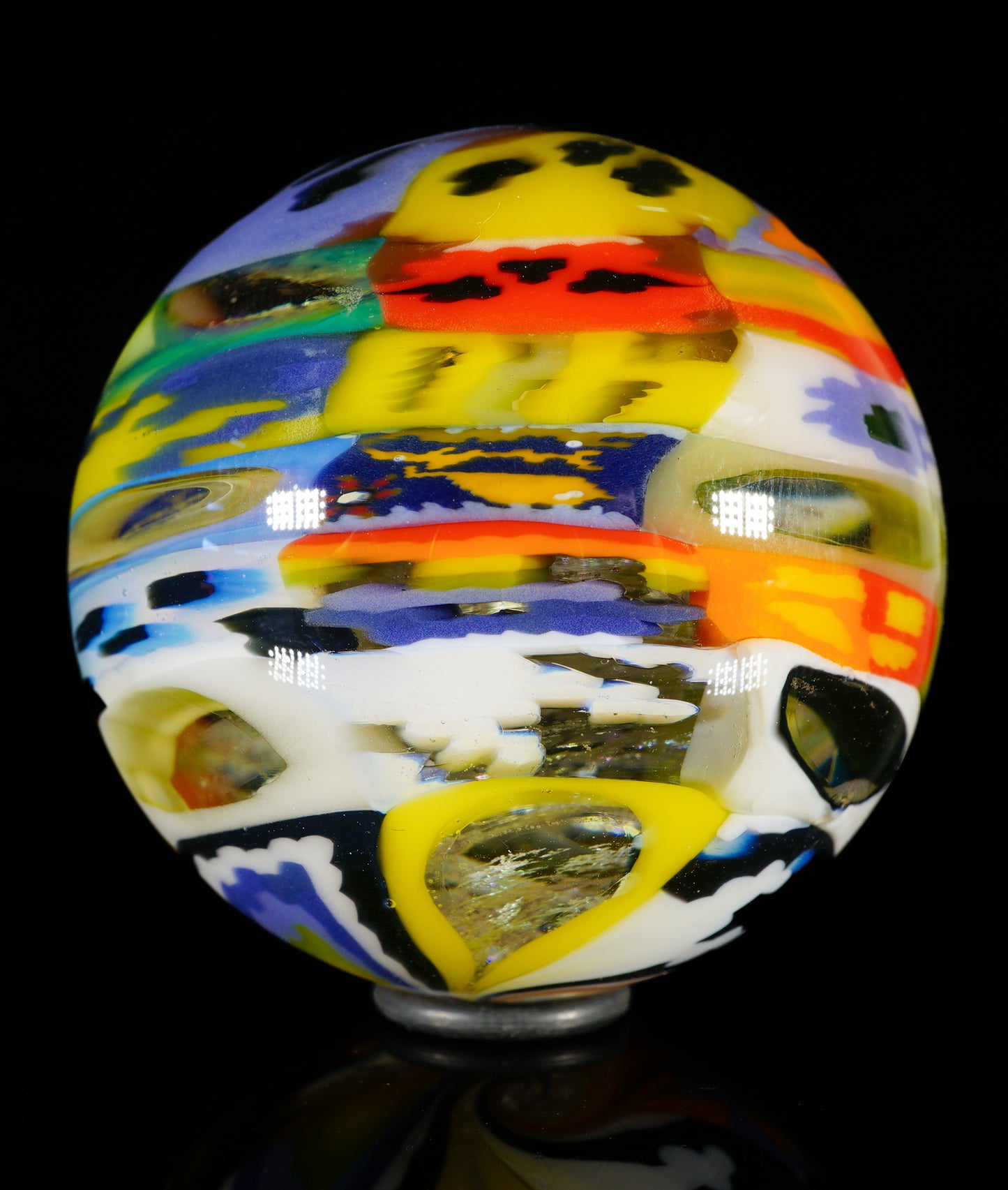 Jumbo UV Mixed Chip and Dichro Marble