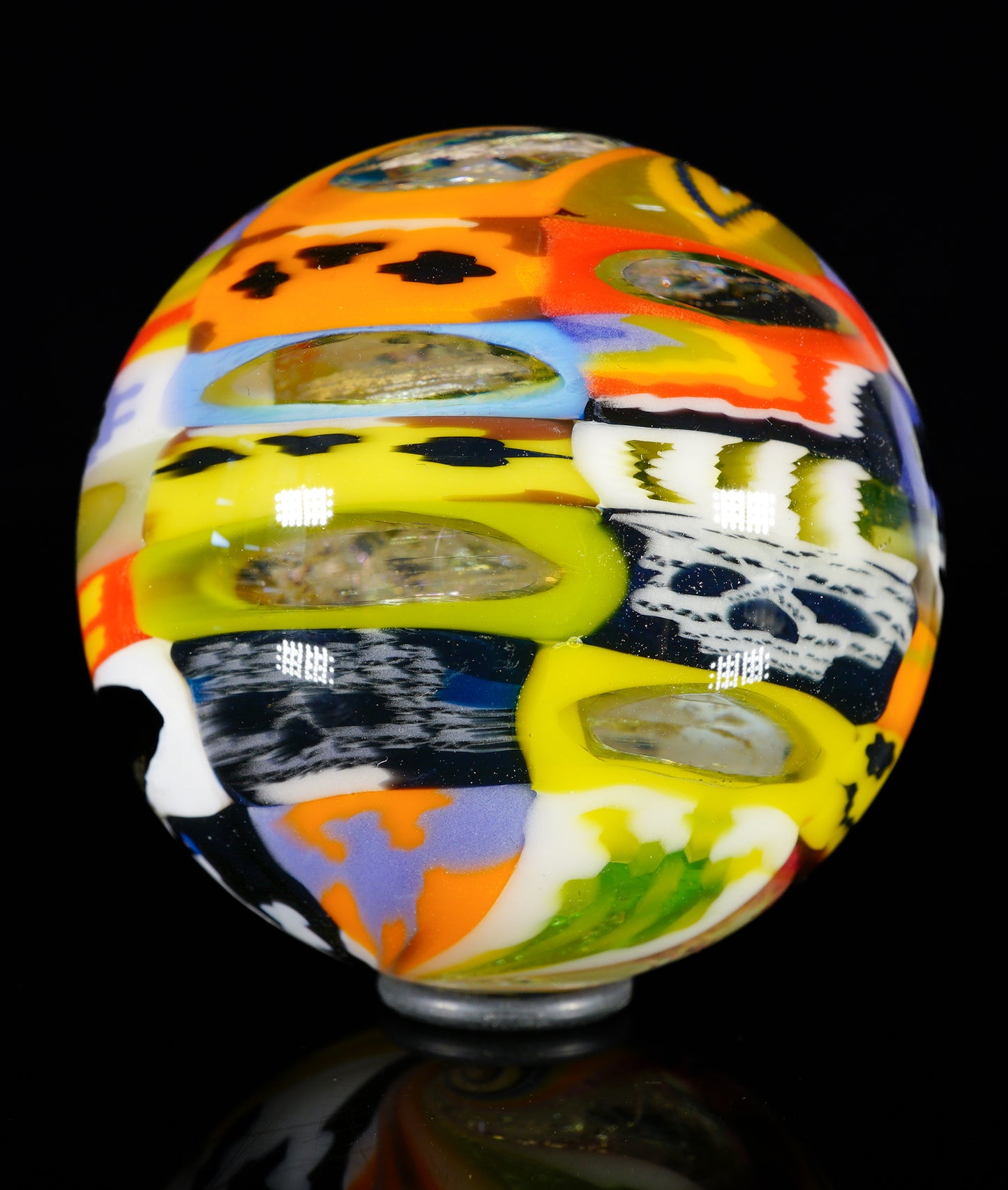 Jumbo UV Mixed Chip and Dichro Marble
