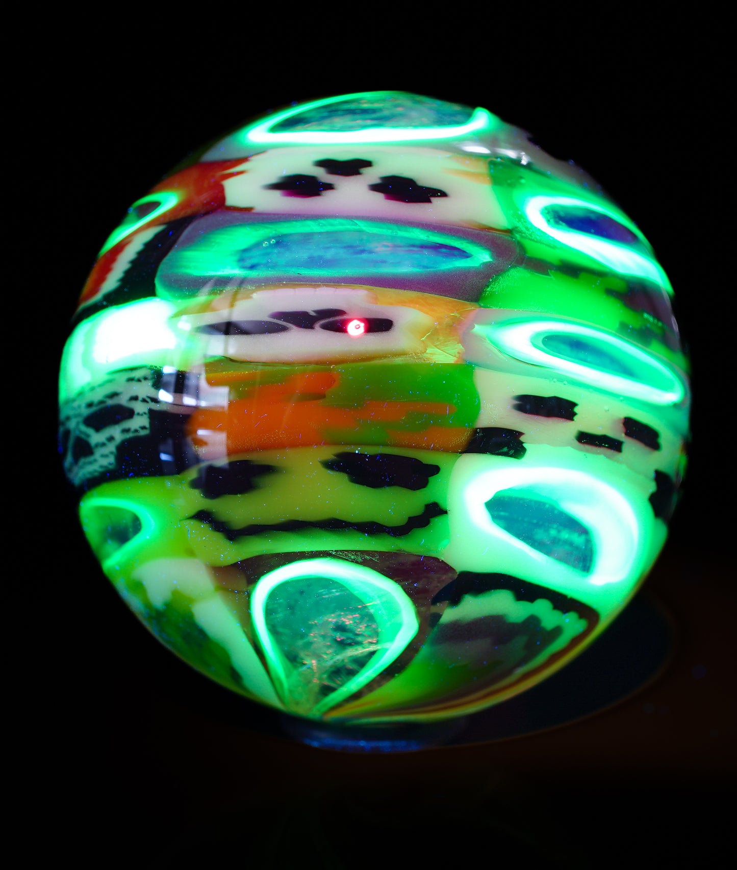 Jumbo UV Mixed Chip and Dichro Marble