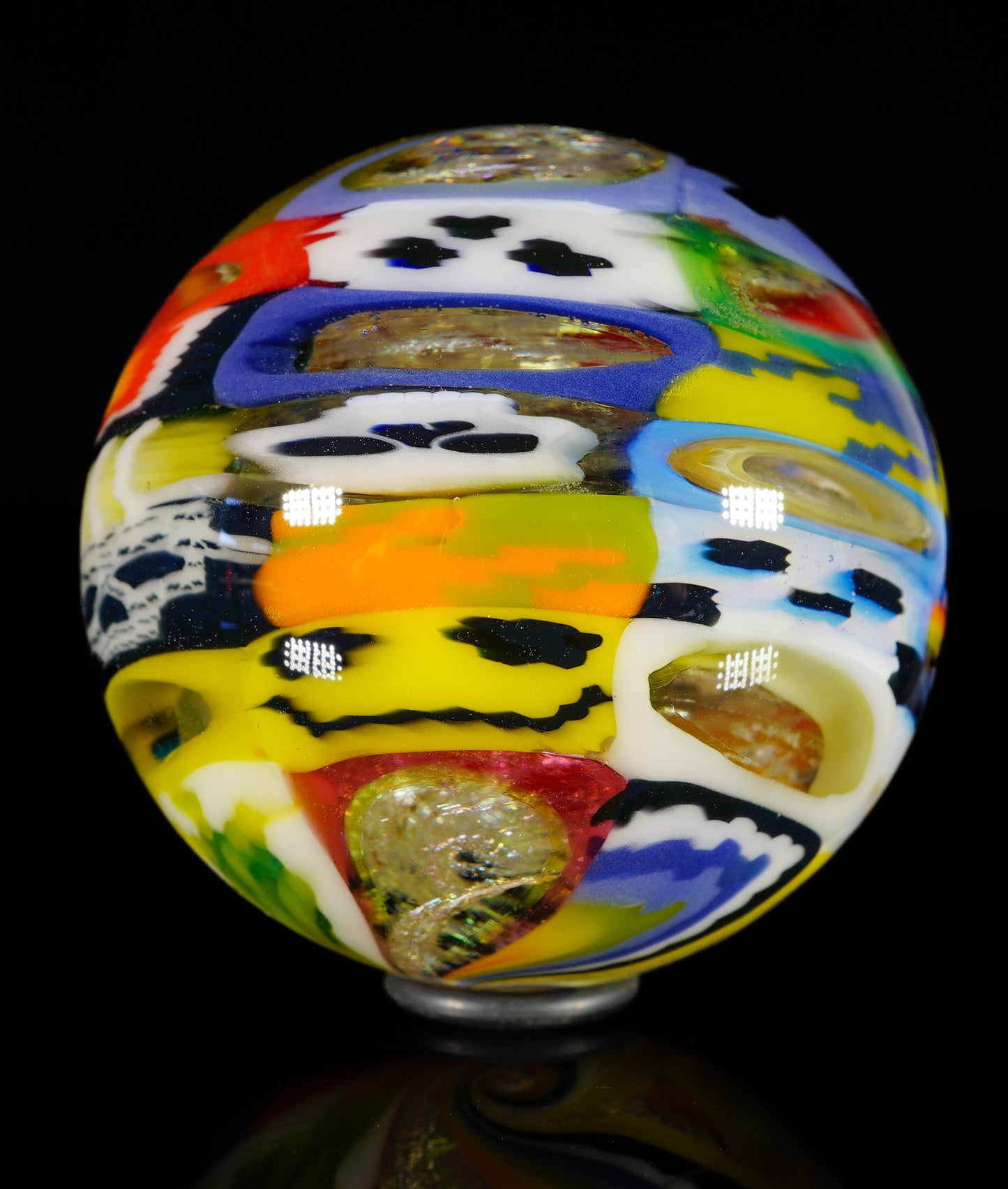 Jumbo UV Mixed Chip and Dichro Marble