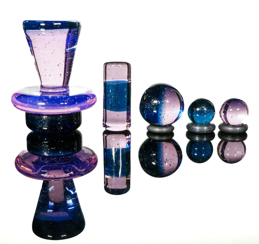 Two Tone Slurper Topper Set