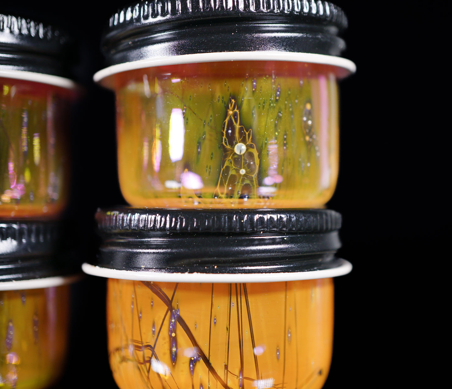 Gold Fume Jars (single)