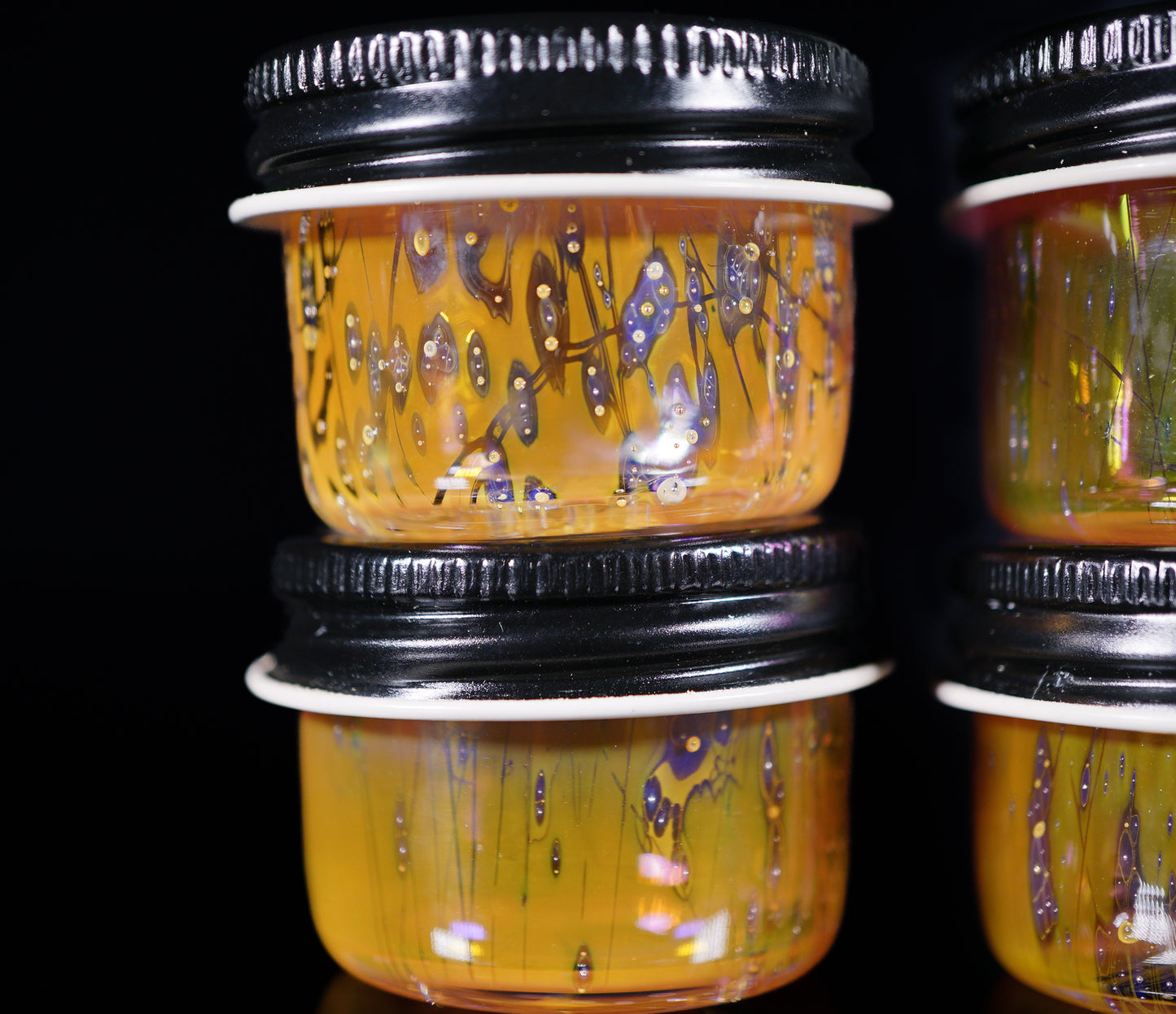 Gold Fume Jars (single)