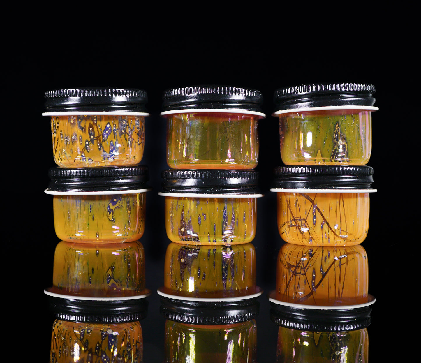 Gold Fume Jars (single)